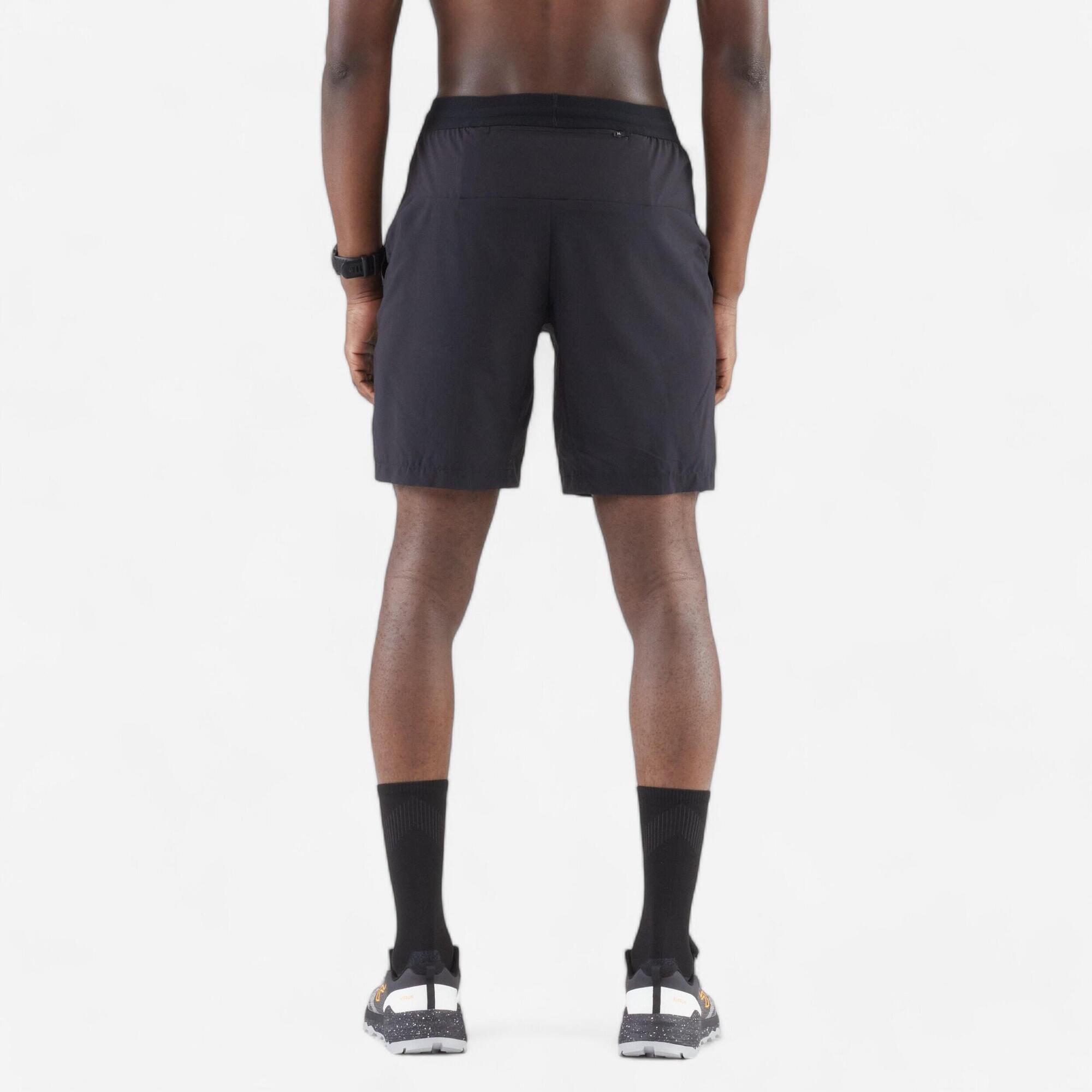 kiprun-run-500-laufshorts-herren-dunkelgr-n-grau-atmungsaktiv image 2