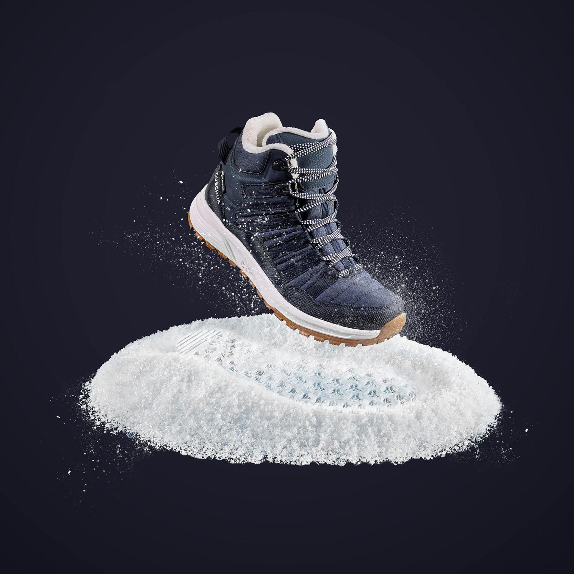 quechua-sh100-x-warm-winterschuhe-damen-blau image 5