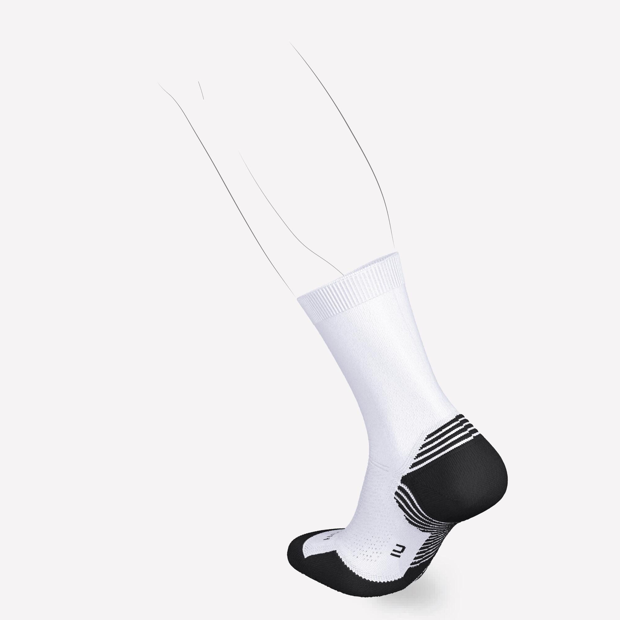 kiprun-run-500-laufsocken-dick-2er-pack-wei image 3