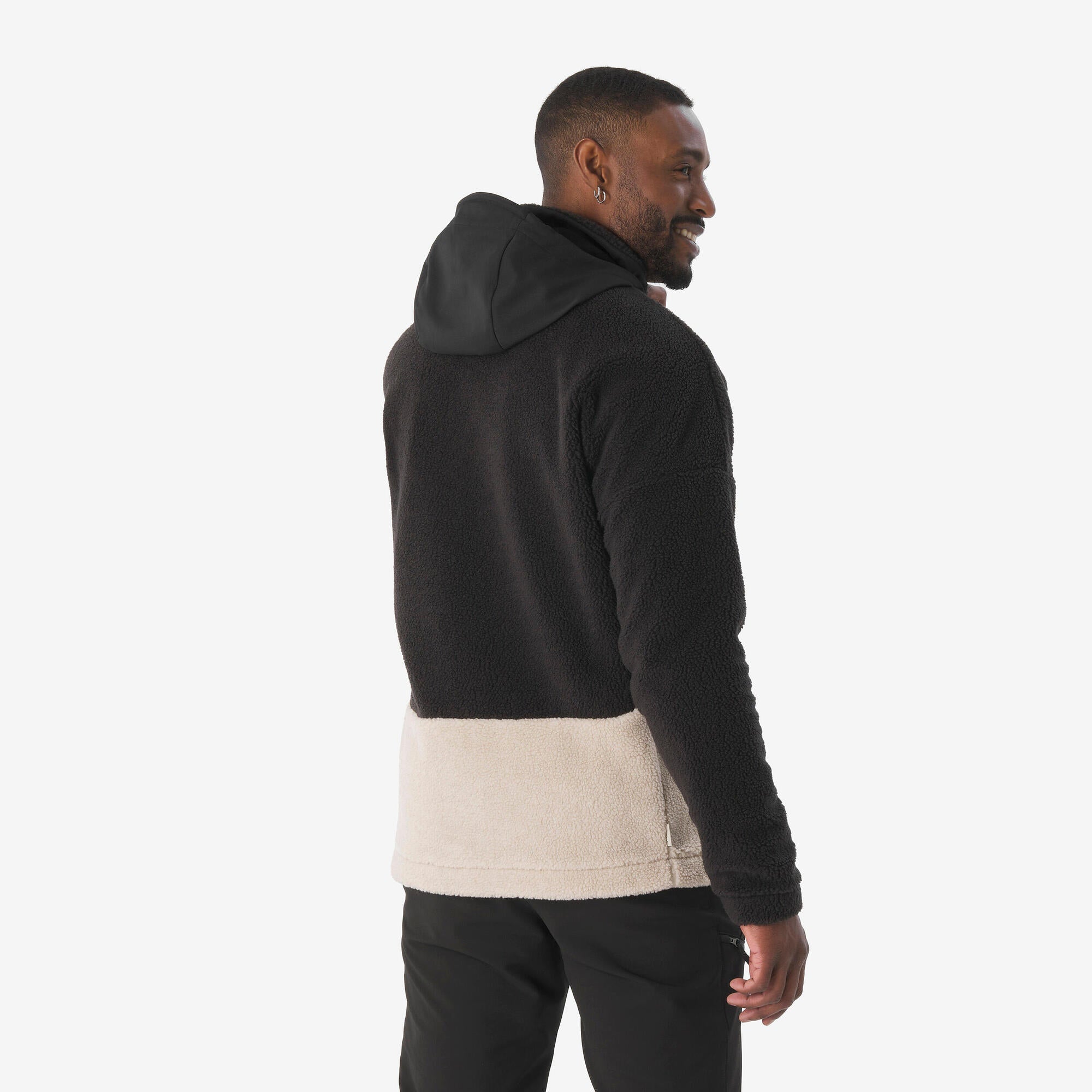 quechua-nh900-sherpa-fleecejacke-herren-lunar-beige image 3