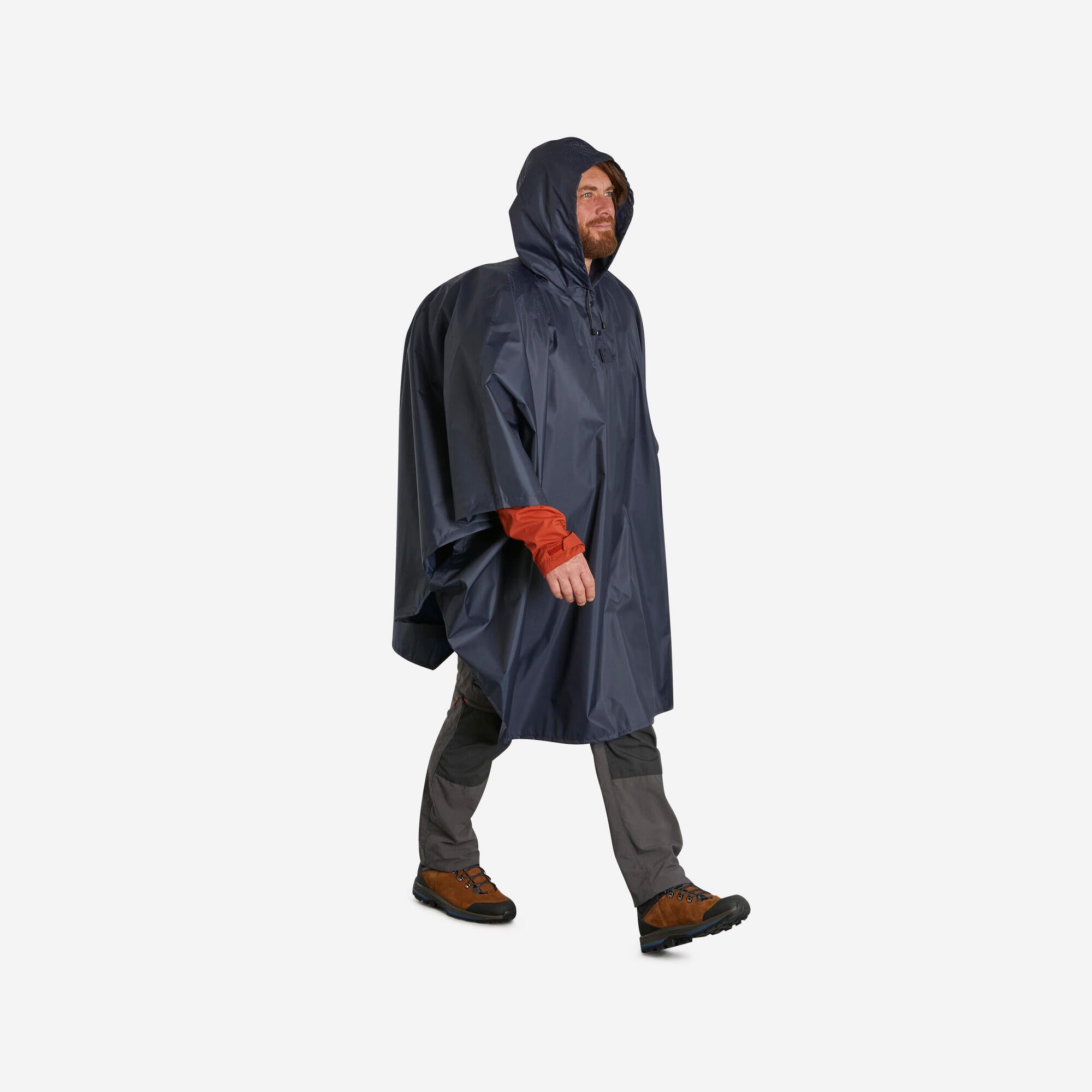 forclaz-mt100-regenponcho-30-l-abyss-gray-s-m-wasserdicht image 1