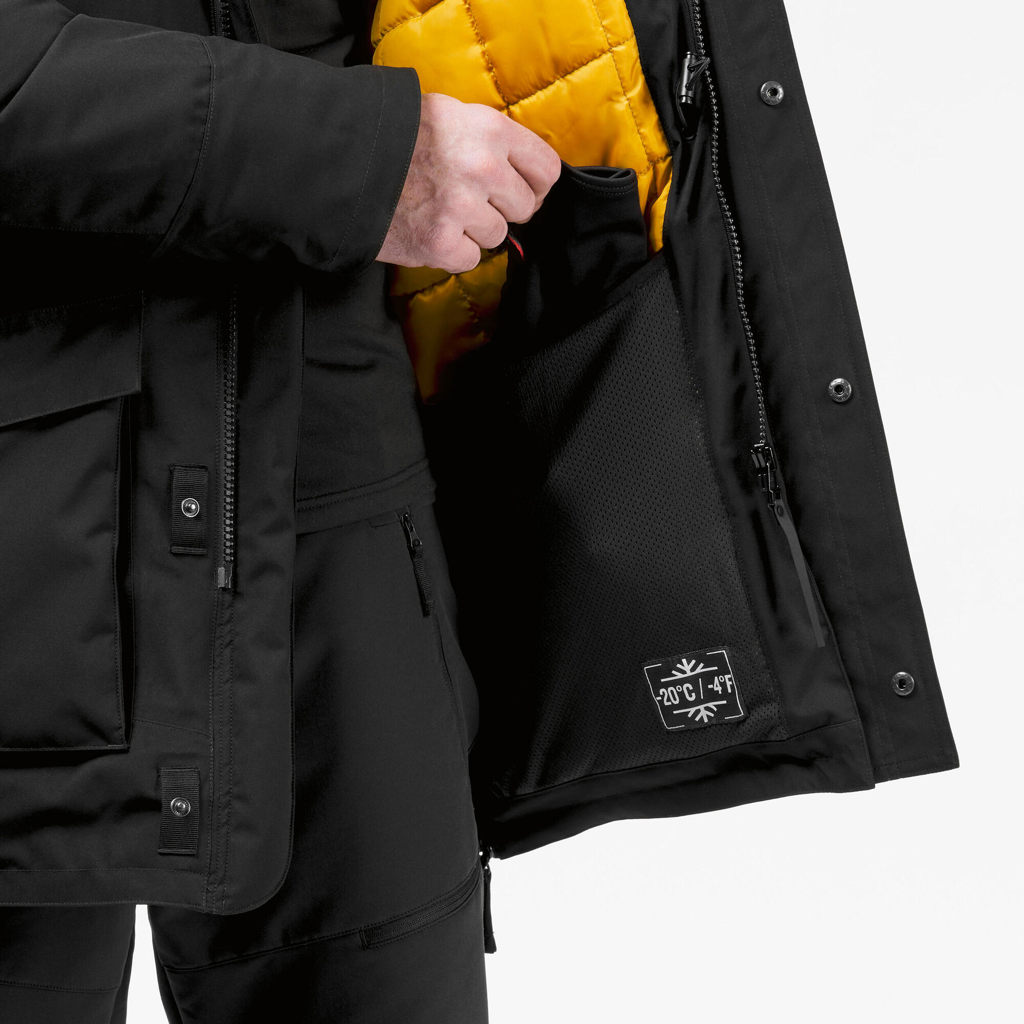 quechua-nh900-winter-parka-herren-schwarz-wasserdicht image 7