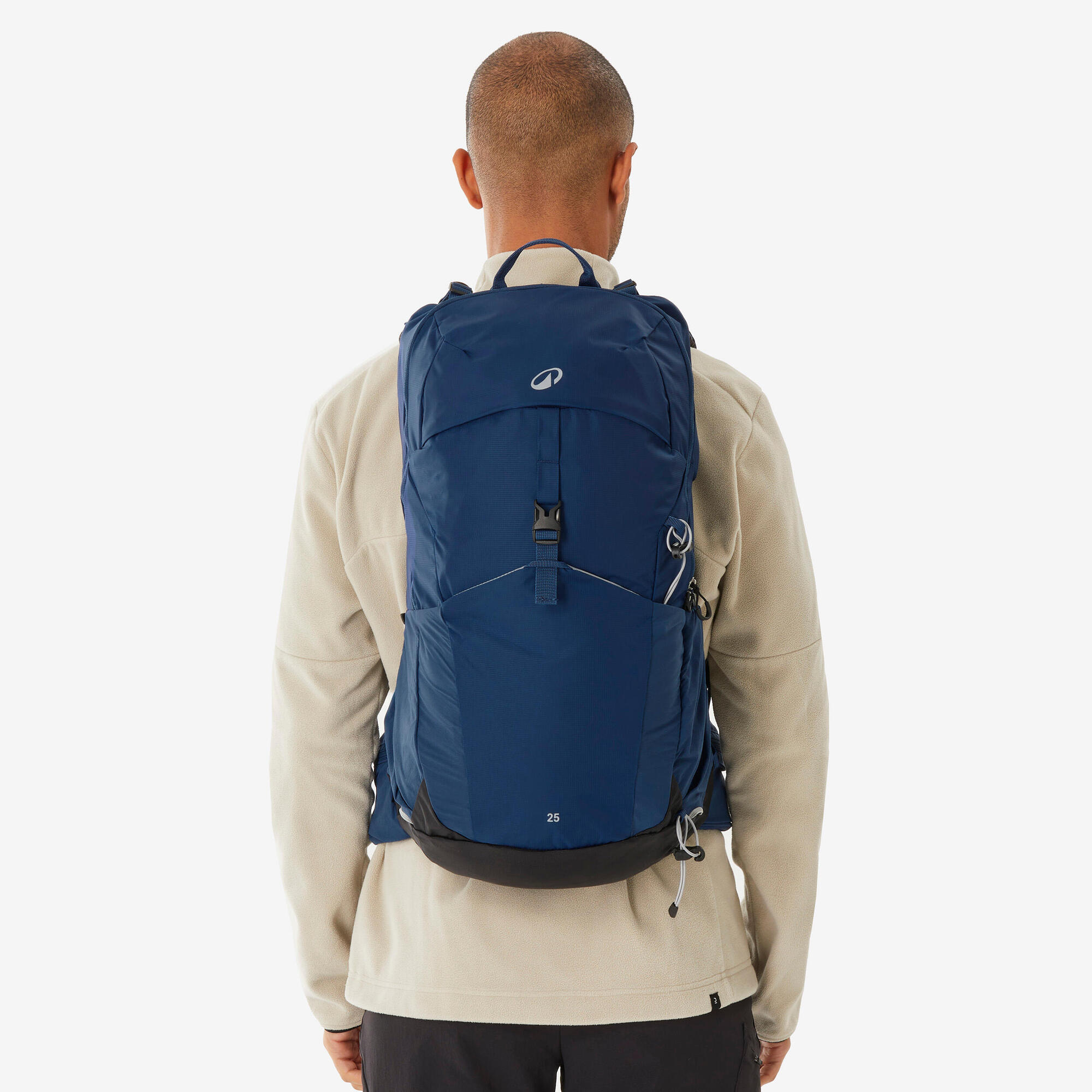 quechua-mh500-25l-wanderrucksack-daypack-midnight-blue image 2