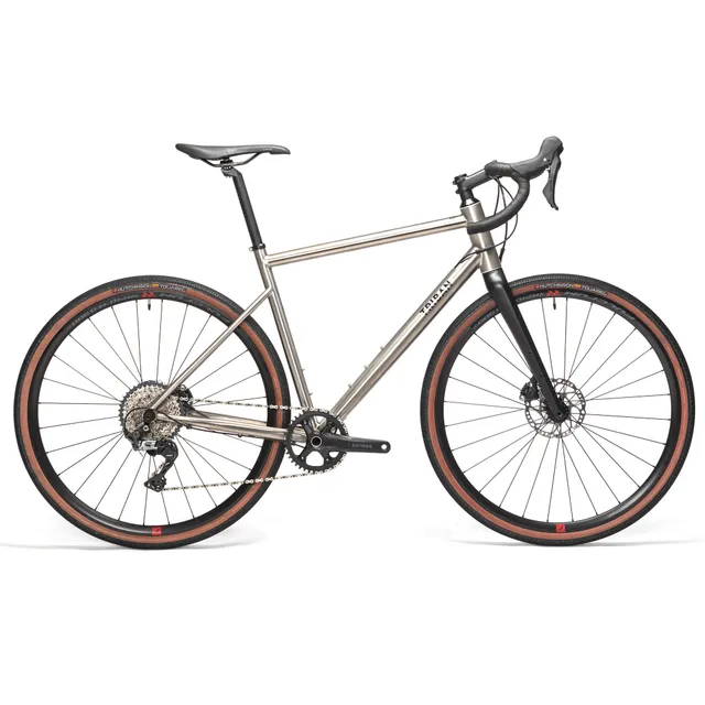 triban-grvl-900-ti-gravelbike-titan-silber-gr-e-m image 1