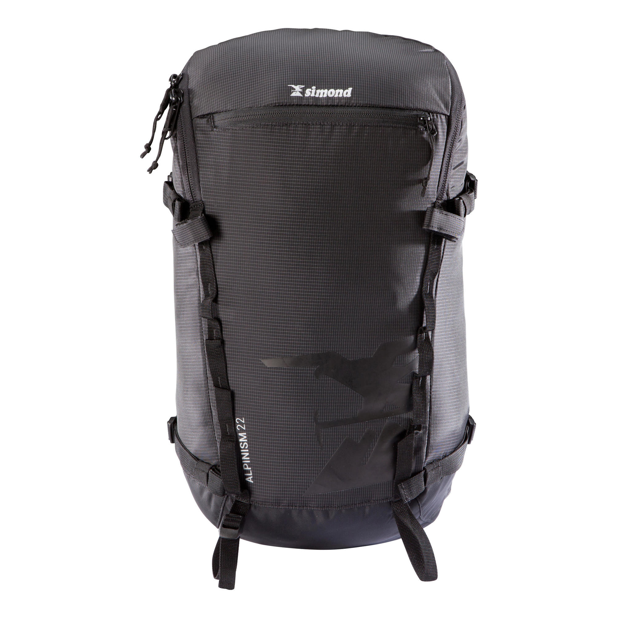simond-alpinism-22l-bergsteigerrucksack-smoked-black image 1