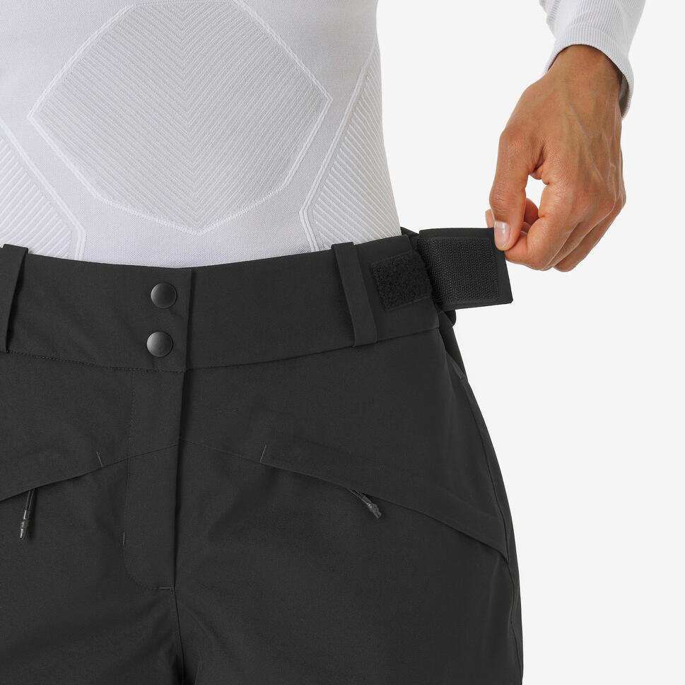 wedze-500-skihose-damen-isoliert-abfahrtsski-regular-schwarz image 7
