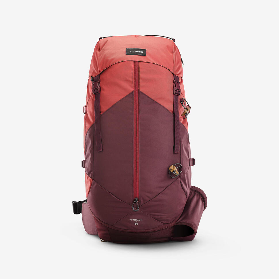 simond-mt100-easyfit-trekkingrucksack-50l-damen-bordeaux image 7