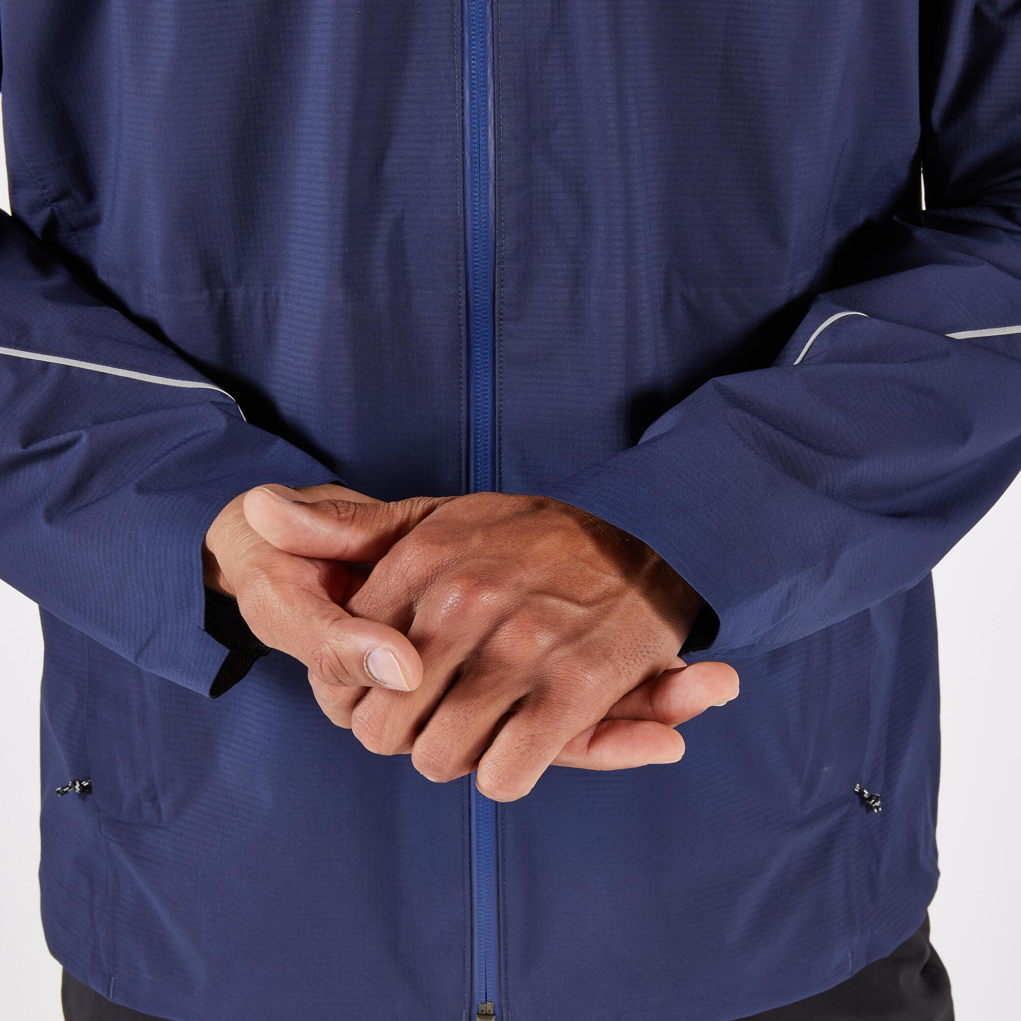 kiprun-500-laufjacke-herren-wasserdicht-stahlblau image 4