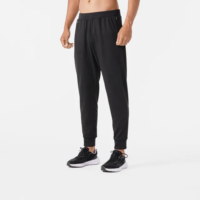kiprun-100-herren-laufhose-warm-schwarz-w32-l31 image 1