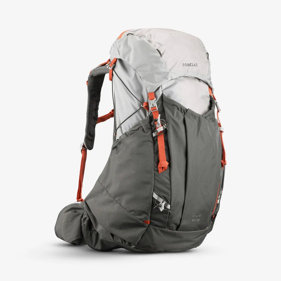 forclaz-mt900-ul-trekkingrucksack-damen-45-10l-grau image 1