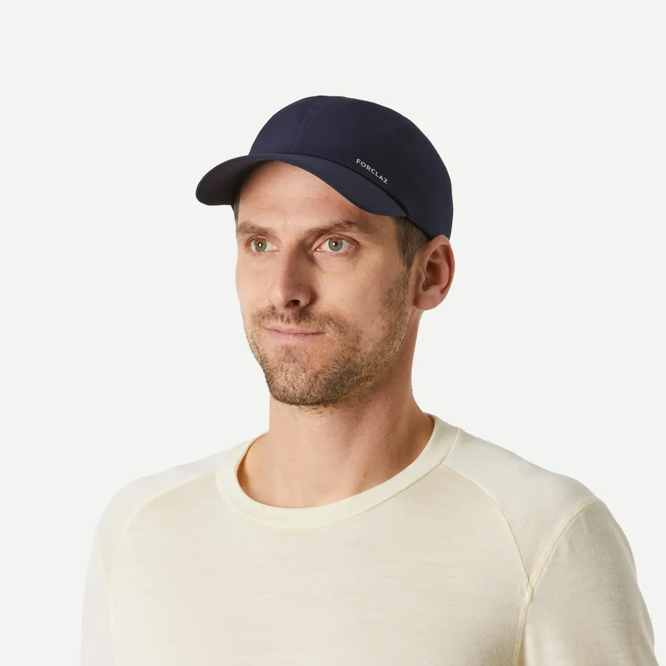 forclaz-travel-100-wanderkappe-cap-asphalt-blue-one-size image 1