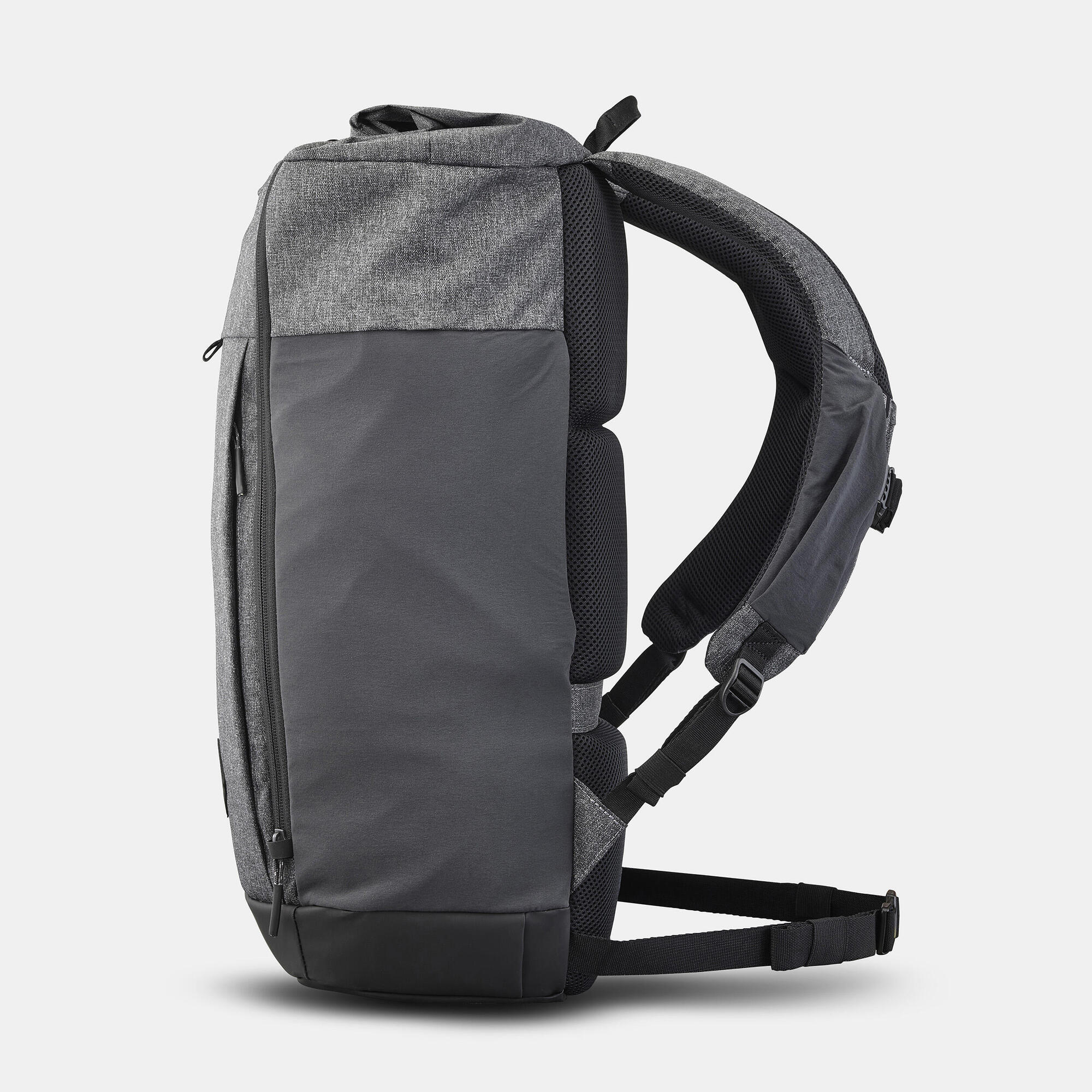 quechua-nh-escape-500-rucksack-32l-carbon-gray-rolltop image 5