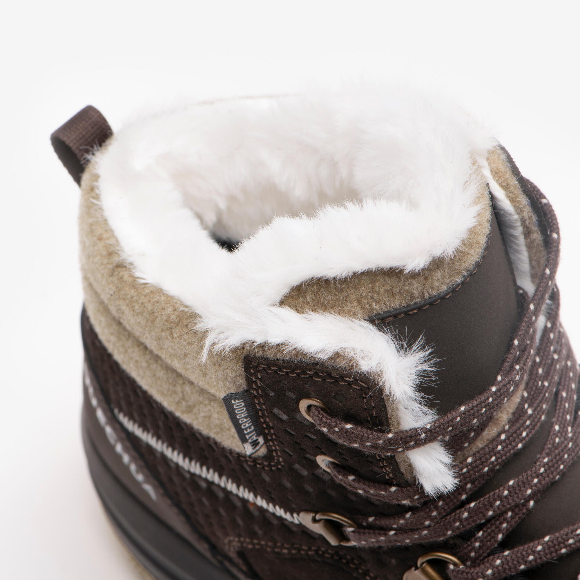 quechua-nh900-winterschuhe-damen-leder-wasserdicht-warm image 7