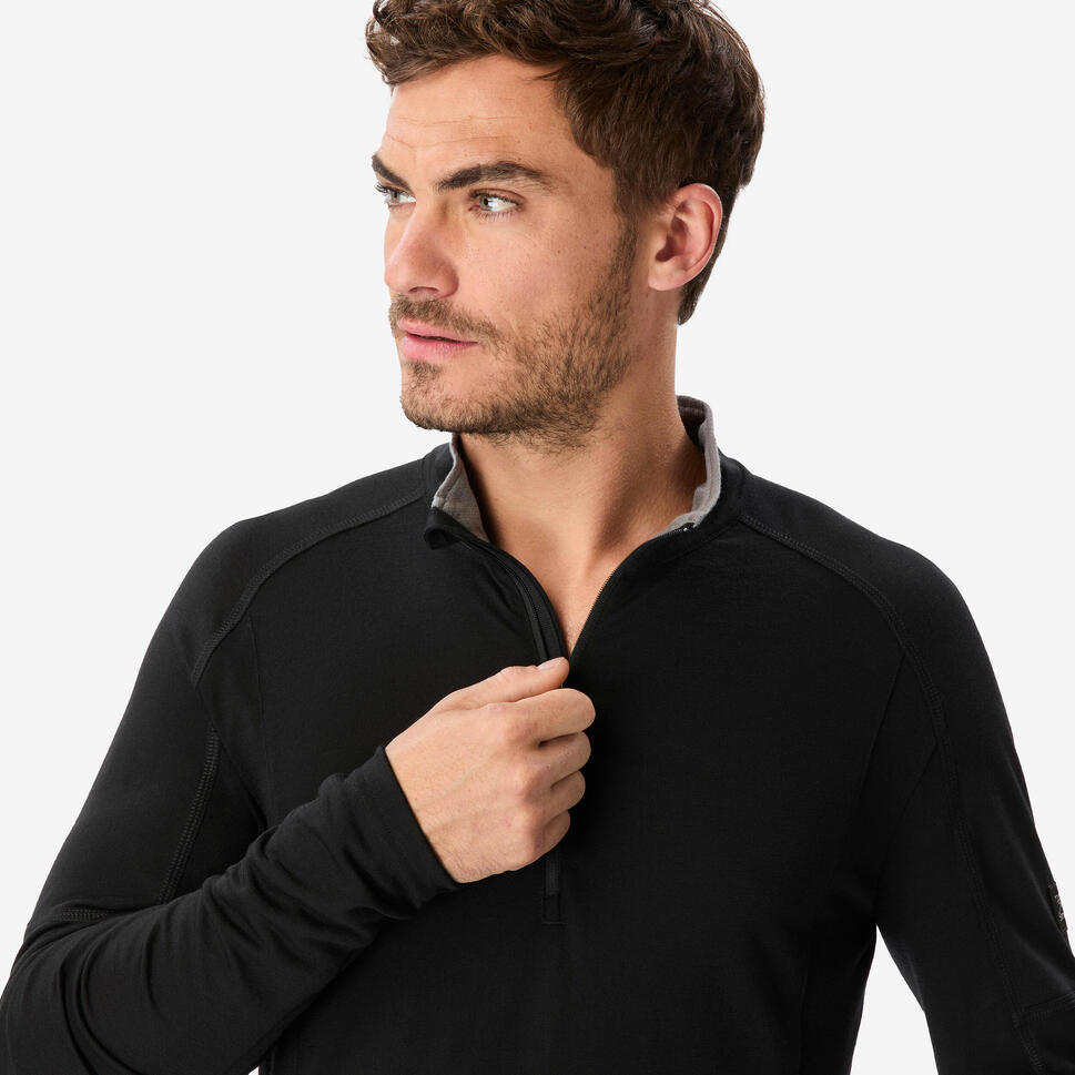 simond-merino-langarmshirt-herren-1-2-zip-trekking image 3
