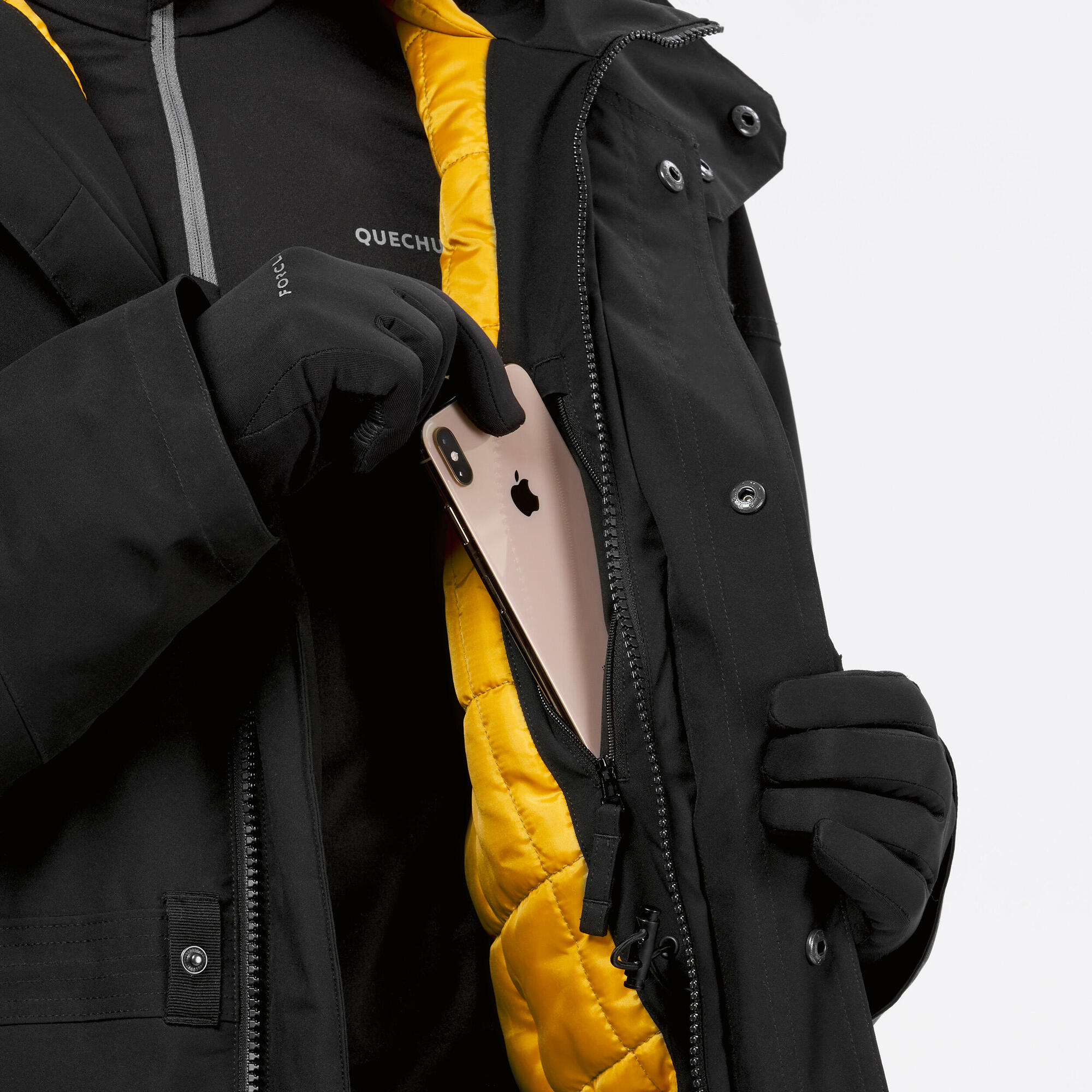 quechua-nh900-winter-parka-herren-schwarz-wasserdicht image 8
