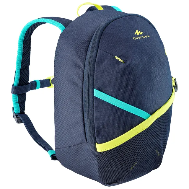 quechua-mh100-kinder-wanderrucksack-5l-stahlblau image 1