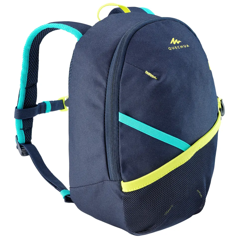 quechua-mh100-kinder-wanderrucksack-5l-stahlblau image 1