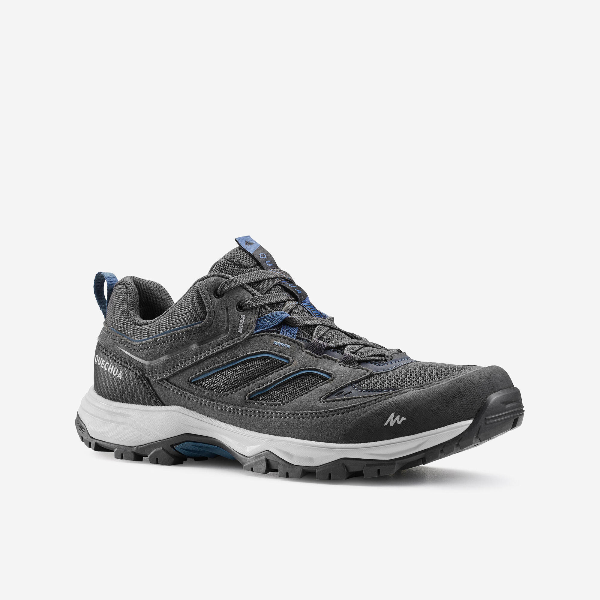 quechua-mh100-wanderschuhe-herren-carbon-gray-leicht image 1