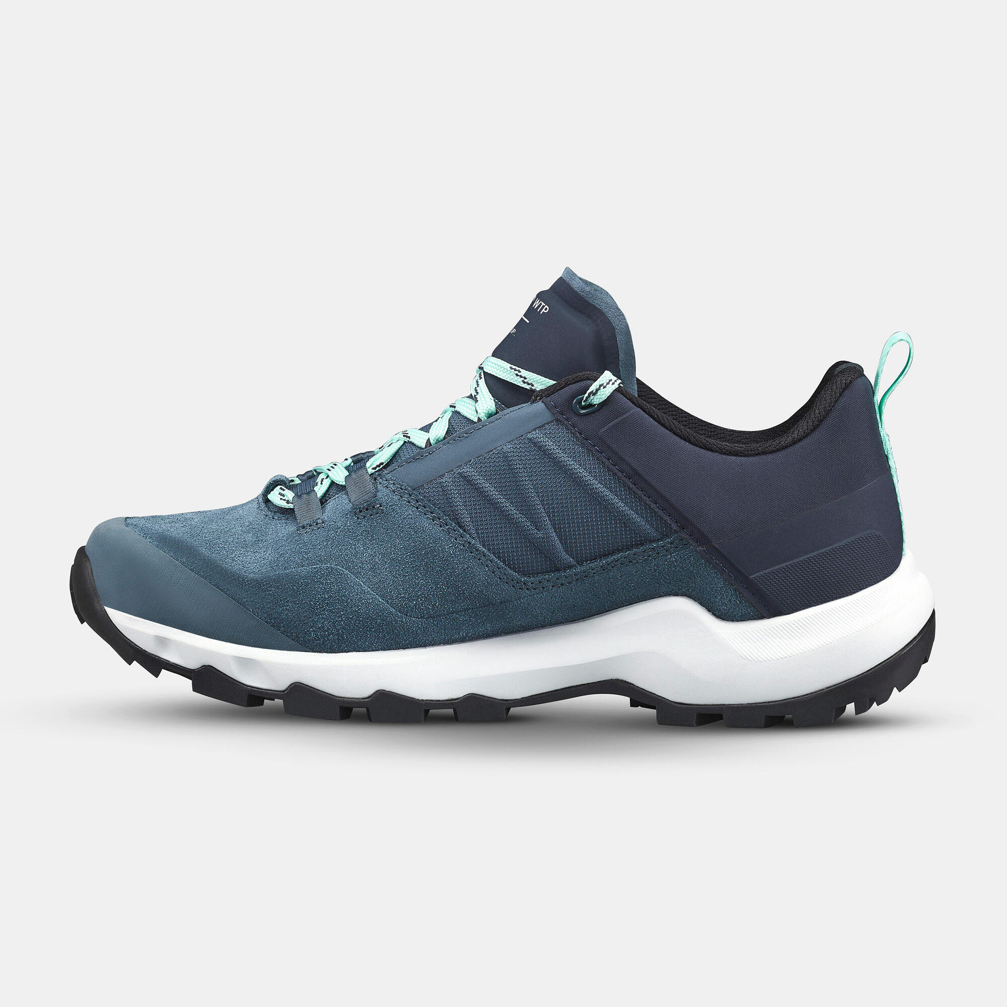 quechua-mh500-wanderschuhe-damen-blau-wasserdicht-griffig image 3
