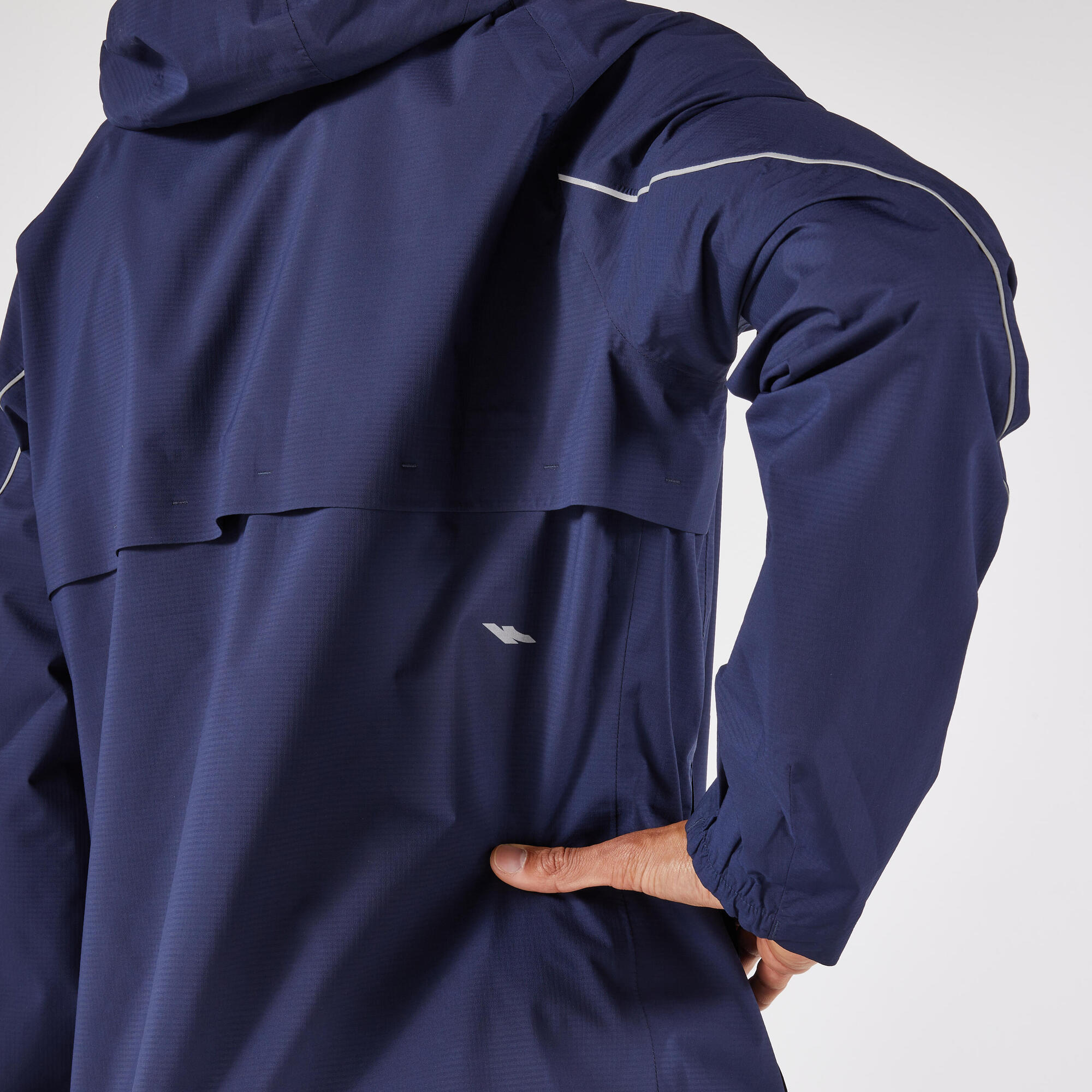 kiprun-500-laufjacke-herren-wasserdicht-stahlblau image 6