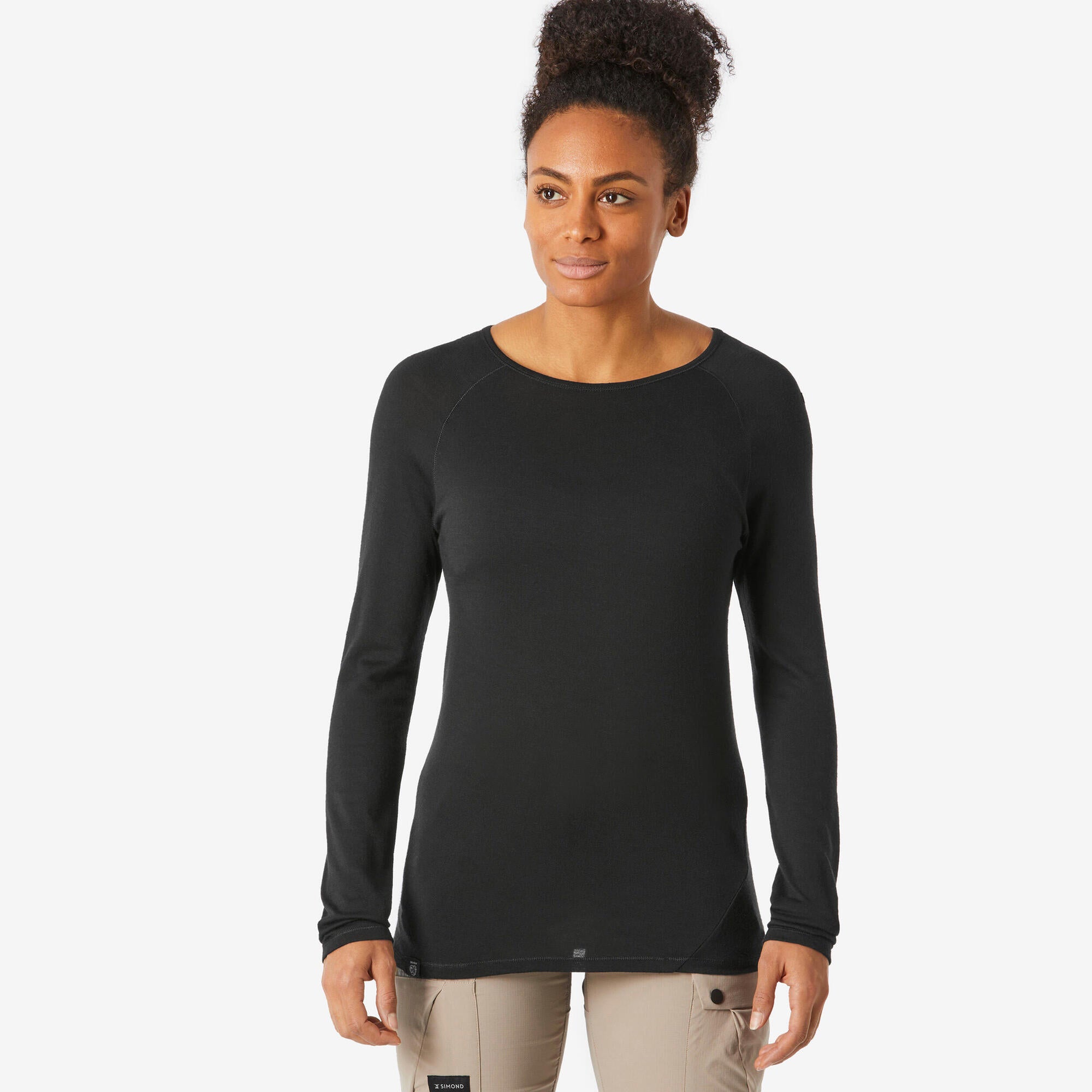 simond-mt500-damen-merino-langarmshirt-schwarz-gr-m image 1