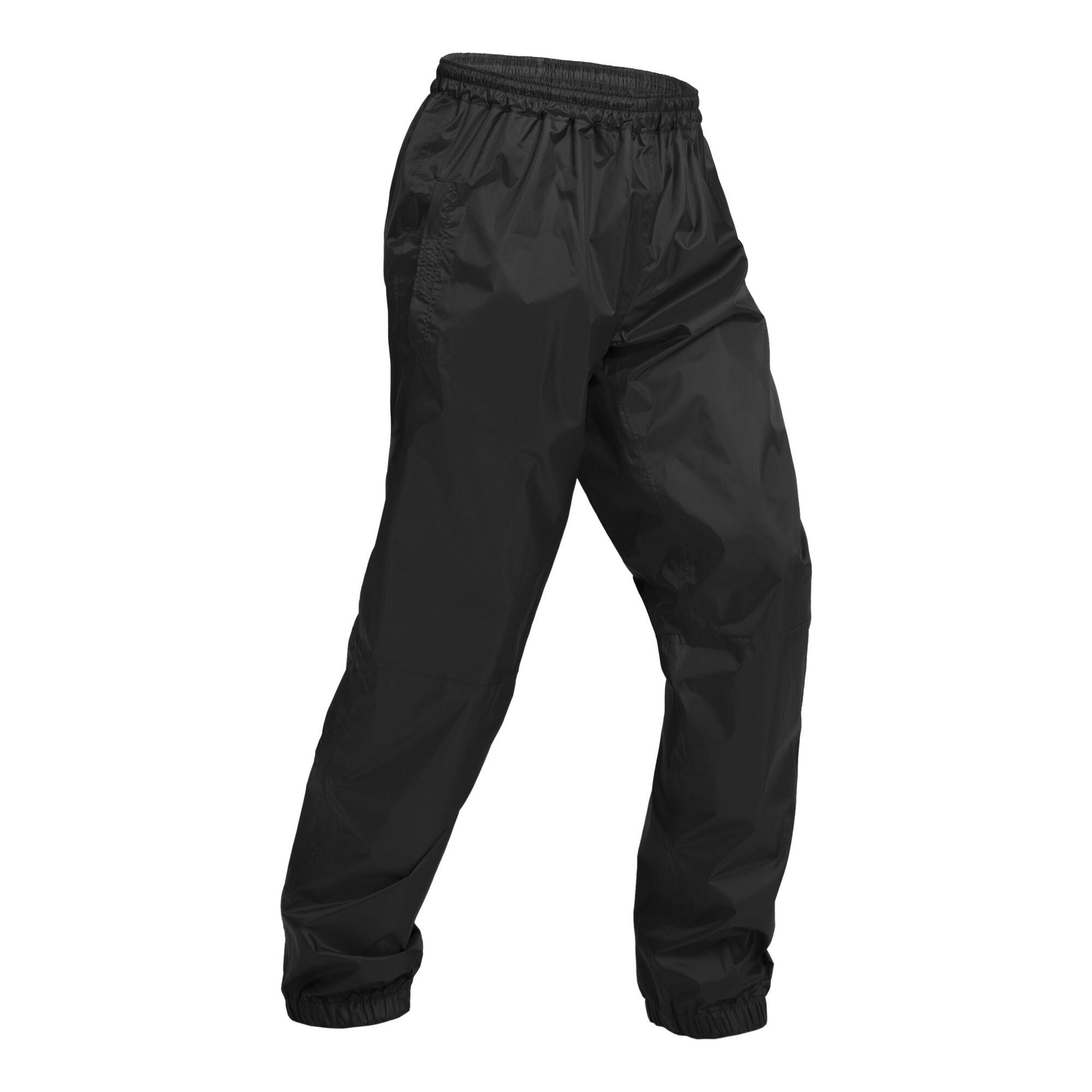quechua-nh500-regenhose-herren-schwarz-berhose image 4