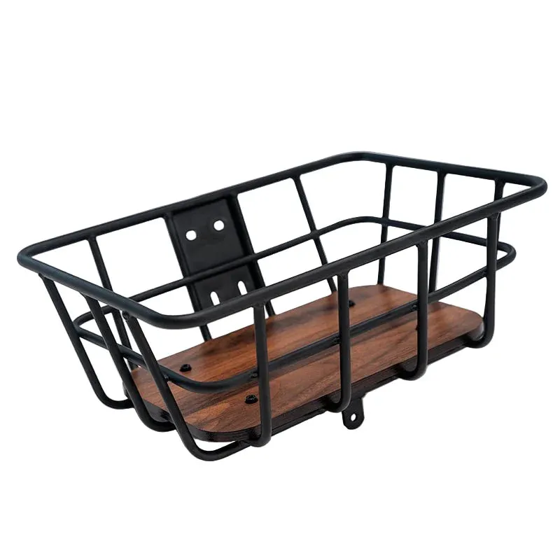 ado-air-28-front-basket-fahrradkorb-schwarz-metall image 1