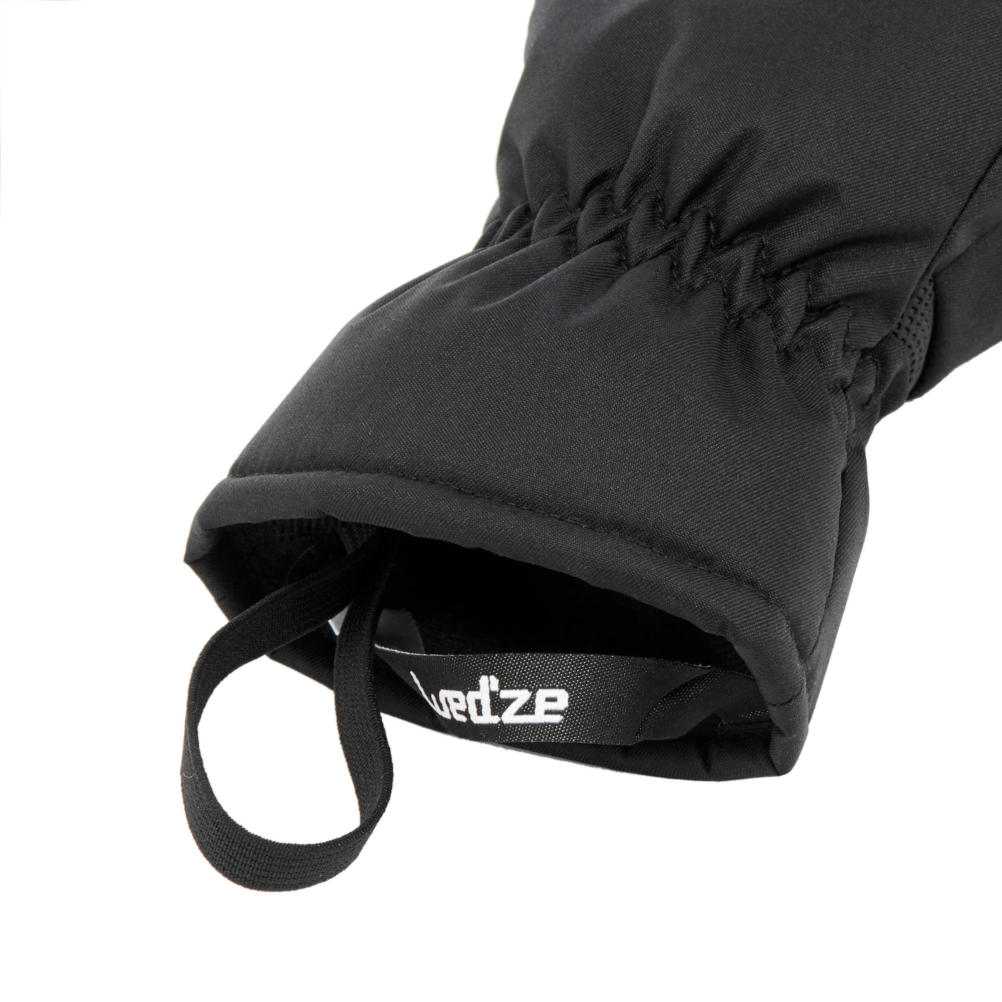 wedze-100-kinder-skihandschuhe-smoked-black-warm image 5