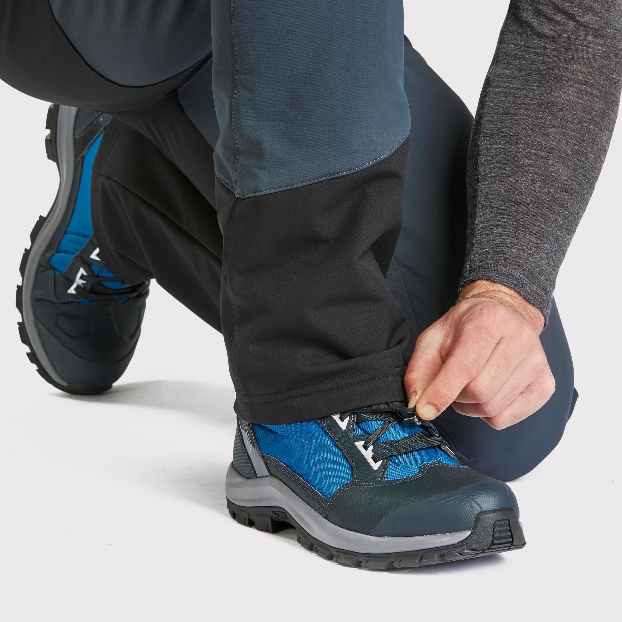quechua-nh500-wanderhose-herren-graphite-grey-wasserabweisend image 5