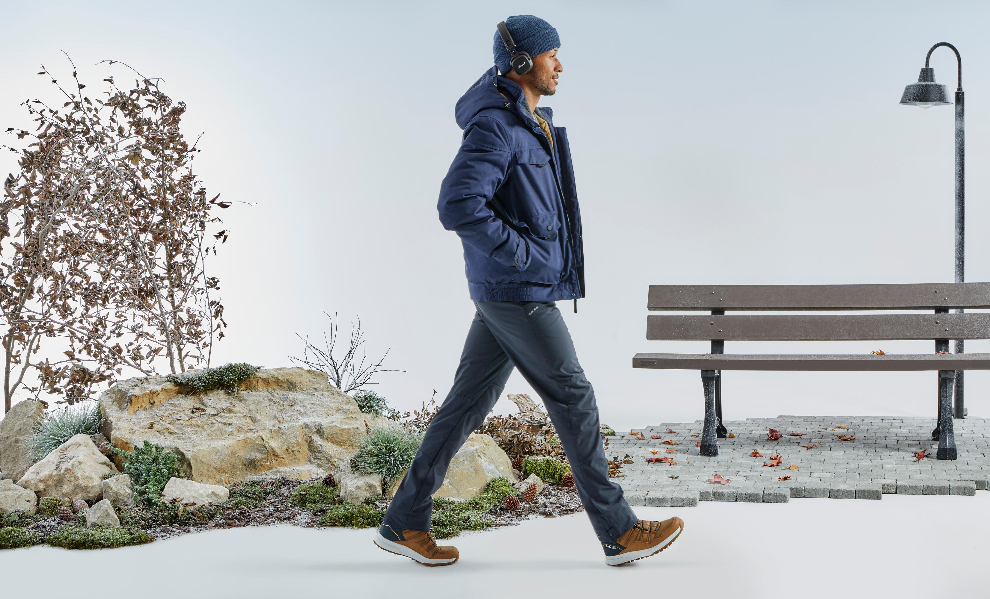 quechua-sh100-x-warm-wanderschuhe-wasserdicht-zimtbraun image 6