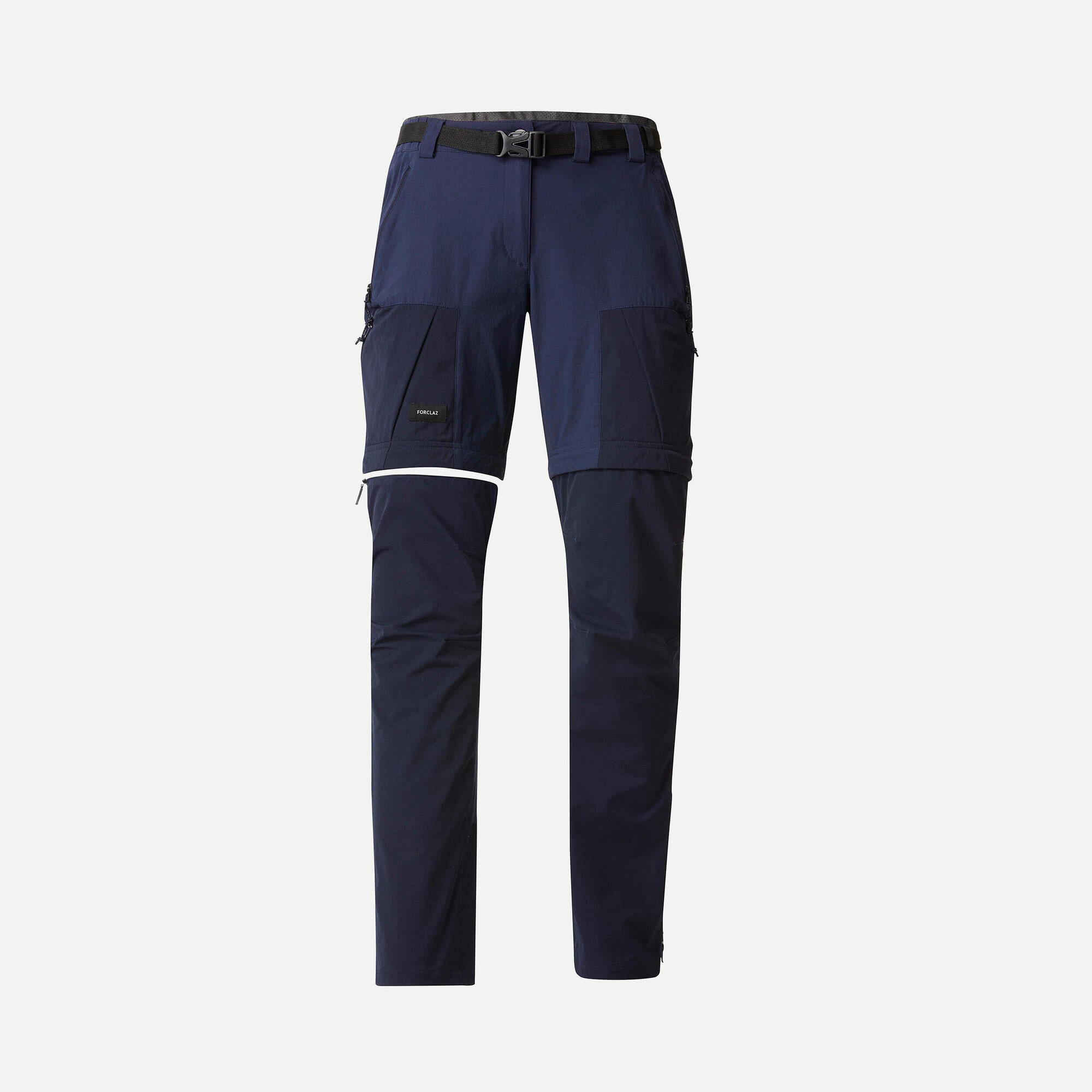 btwin-simond-mt500-wanderhose-damen-2in1-navy-blue image 7