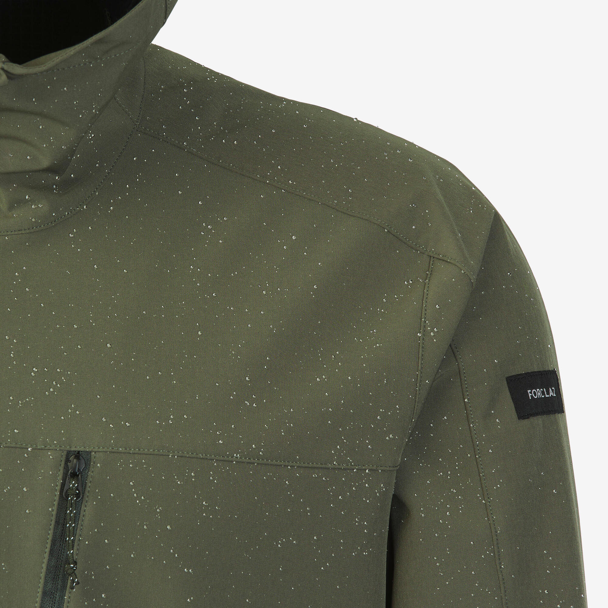 forclaz-500-herren-softshell-windjacke-khaki-gr-n image 3