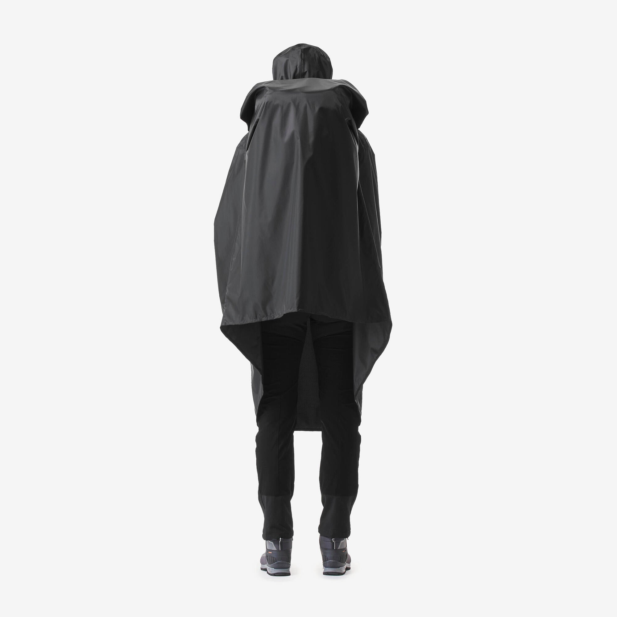 simond-mt500-regenponcho-60l-schwarz-mit-rmeln image 2
