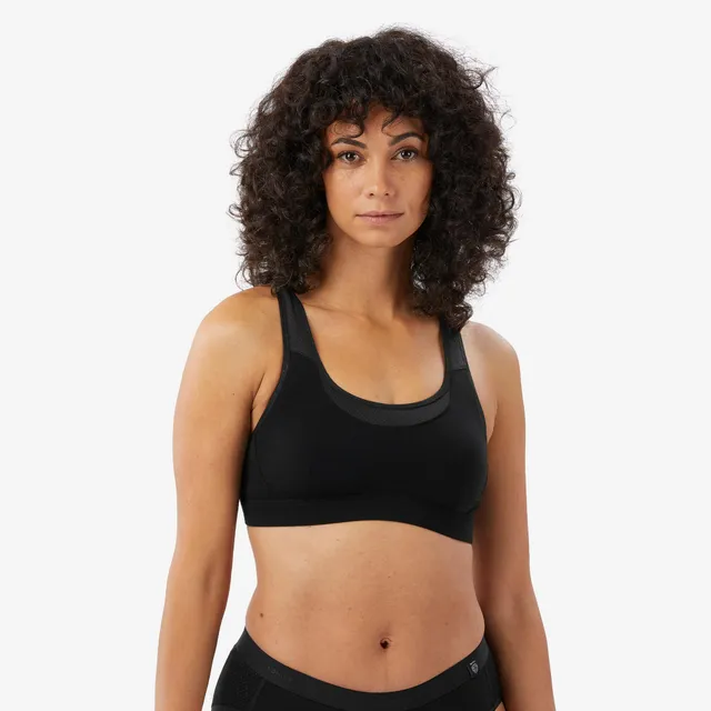 simond-trek-500-damen-merino-sport-bh-schwarz-gr-m image 1