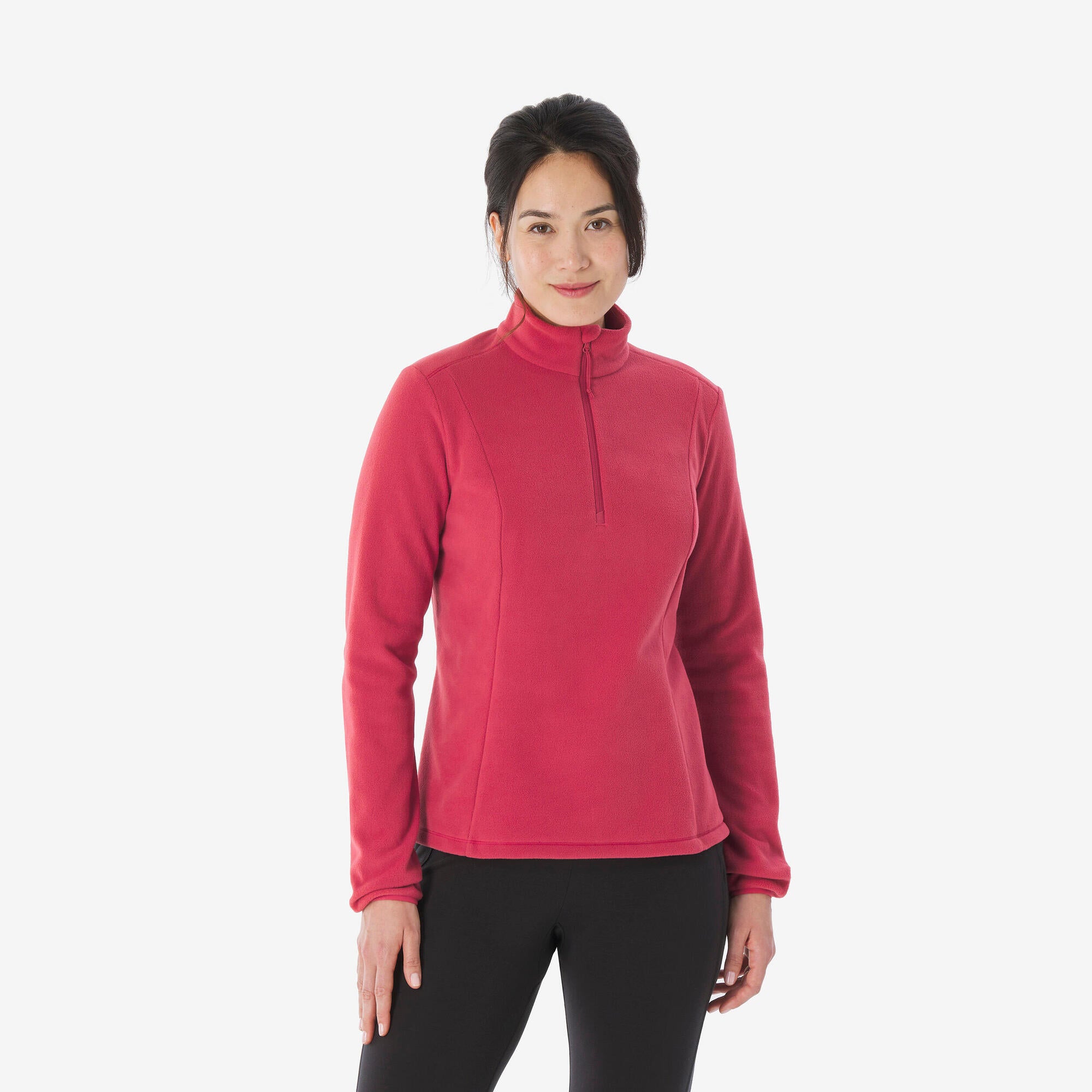 quechua-mh100-fleecejacke-damen-leicht-warm image 1
