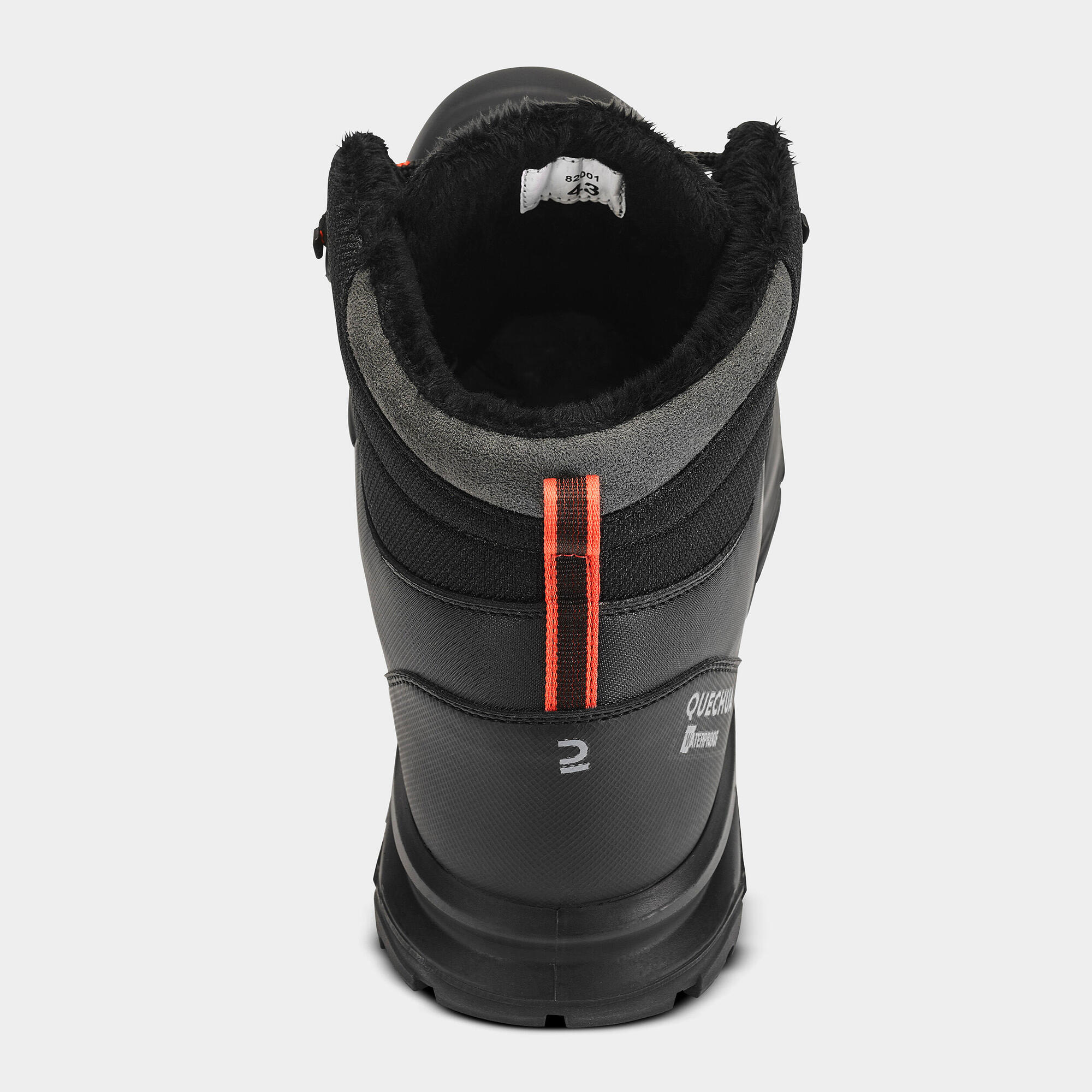 quechua-nh500-winterstiefel-herren-schwarz-warm image 7