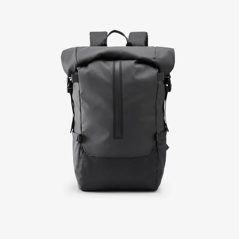 btwin-commute-900-29l-rolltop-laptop-rucksack image 1