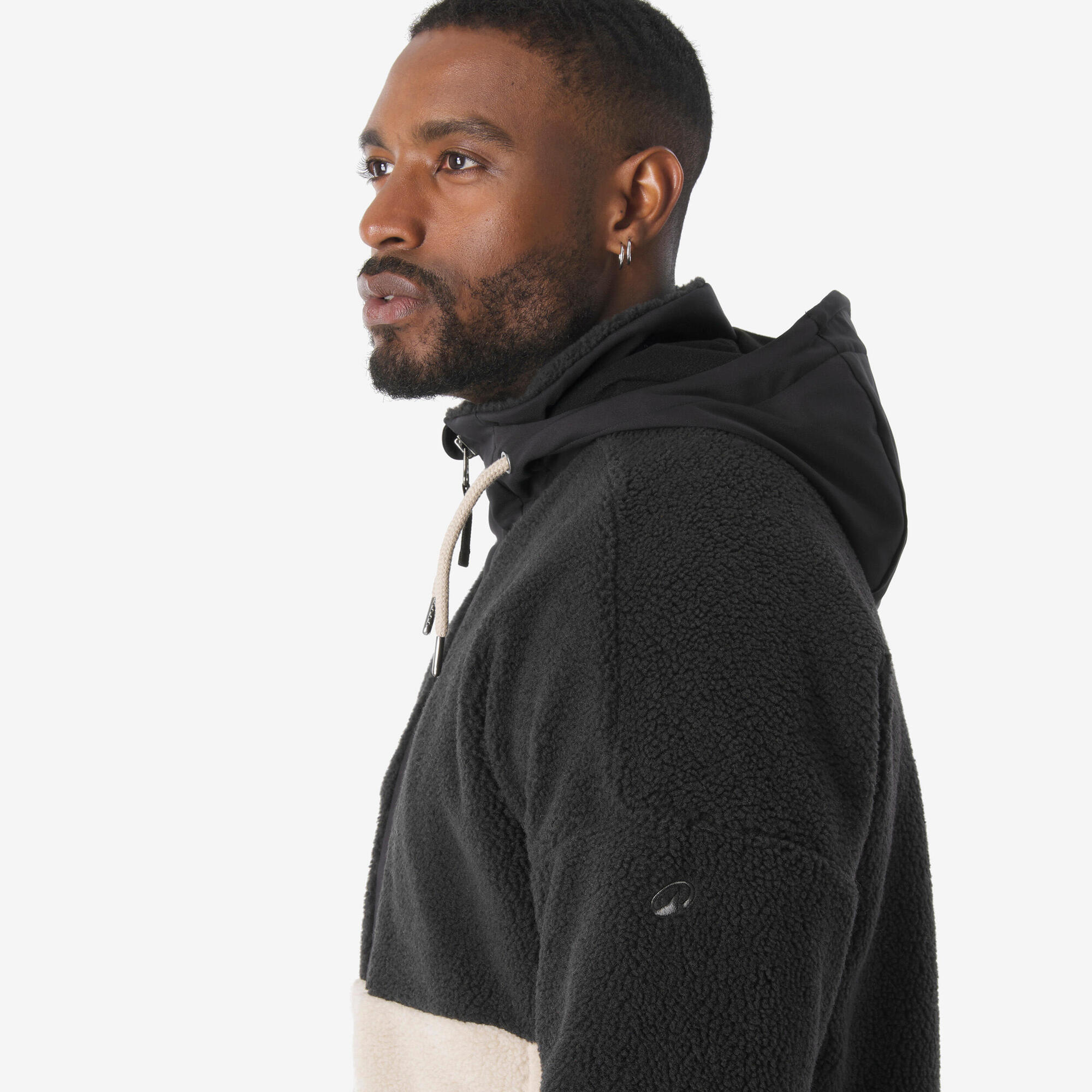 quechua-nh900-sherpa-fleecejacke-herren-lunar-beige image 5