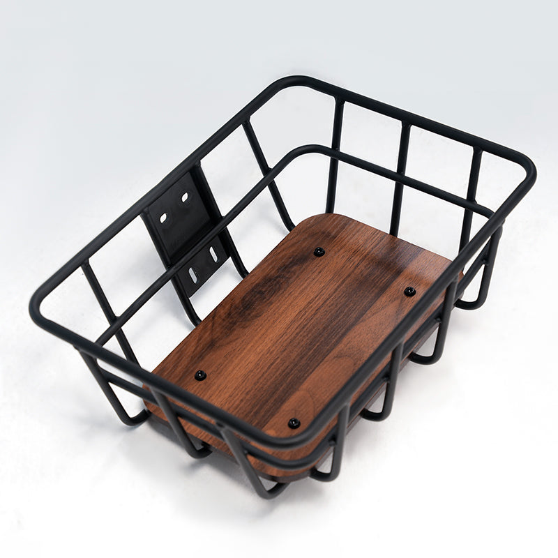 ado-air-28-front-basket-fahrradkorb-schwarz-metall image 2