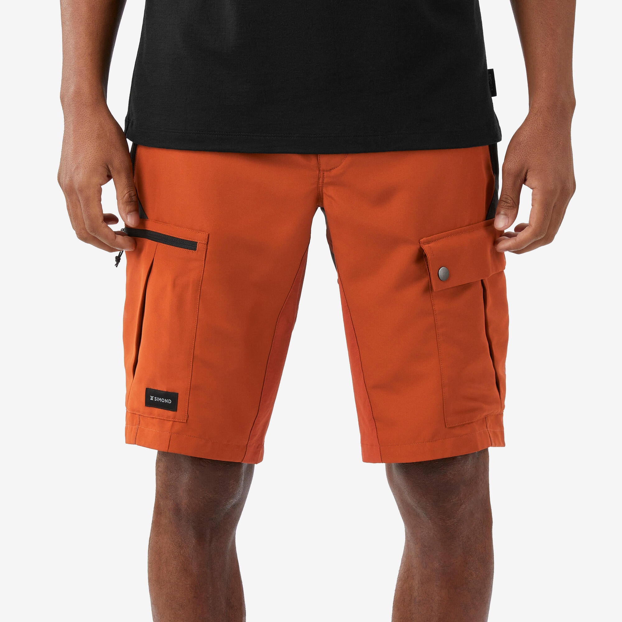 forclaz-mt500-trekkingshorts-herren-carbon-grau image 1