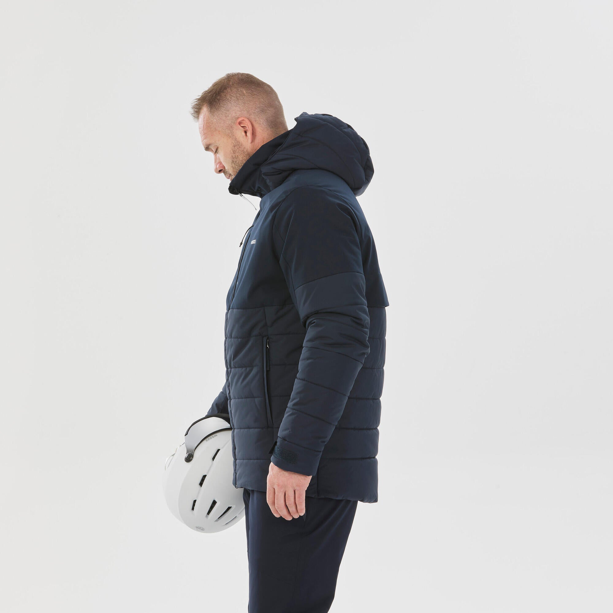 wedze-100-skijacke-herren-warm-asphalt-blue-lang image 2