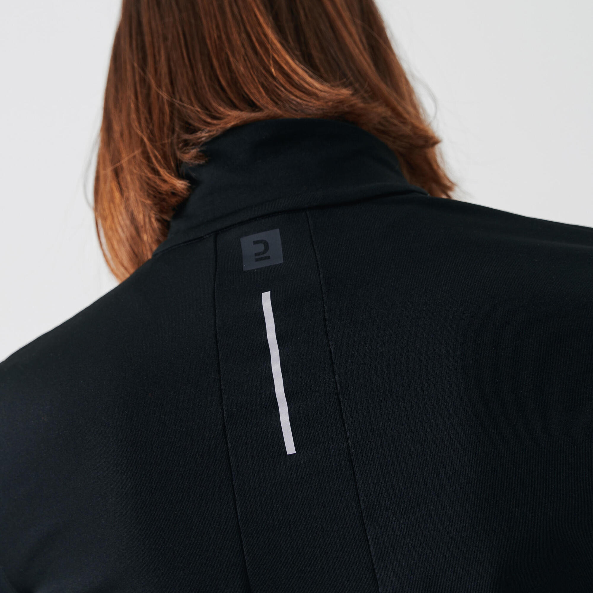 kiprun-100-damen-laufshirt-langarm-half-zip image 3