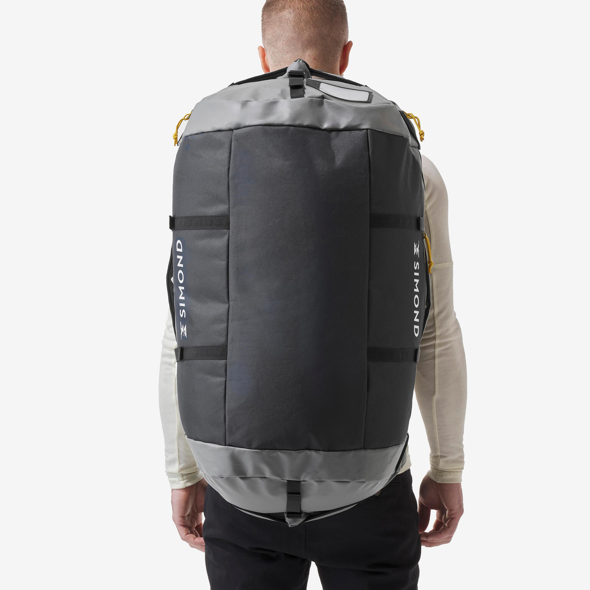 simond-500-extend-duffel-bag-80l-khaki-gray image 2