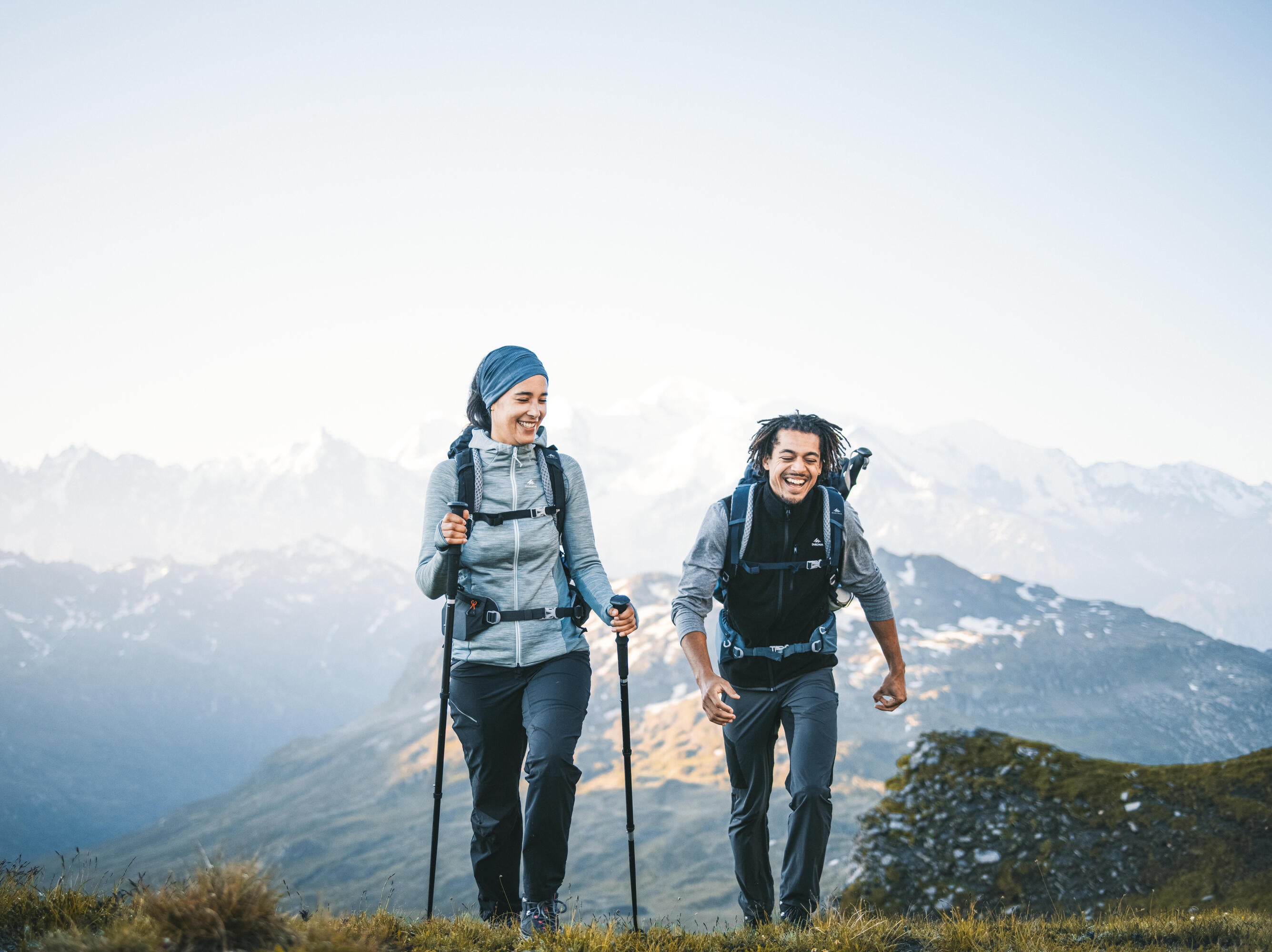 quechua-mh120-fleeceweste-herren-schwarz-mit-reissverschluss image 5
