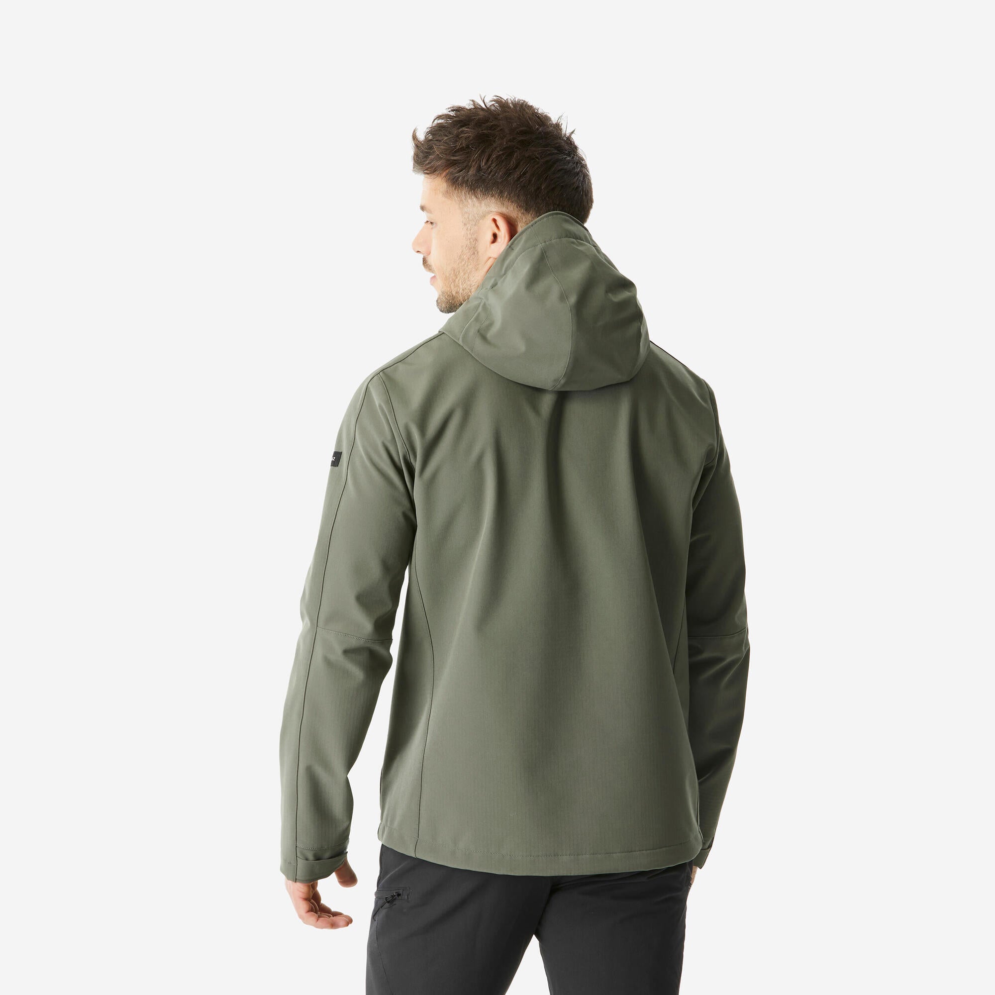 forclaz-500-herren-softshell-windjacke-khaki-gr-n image 4