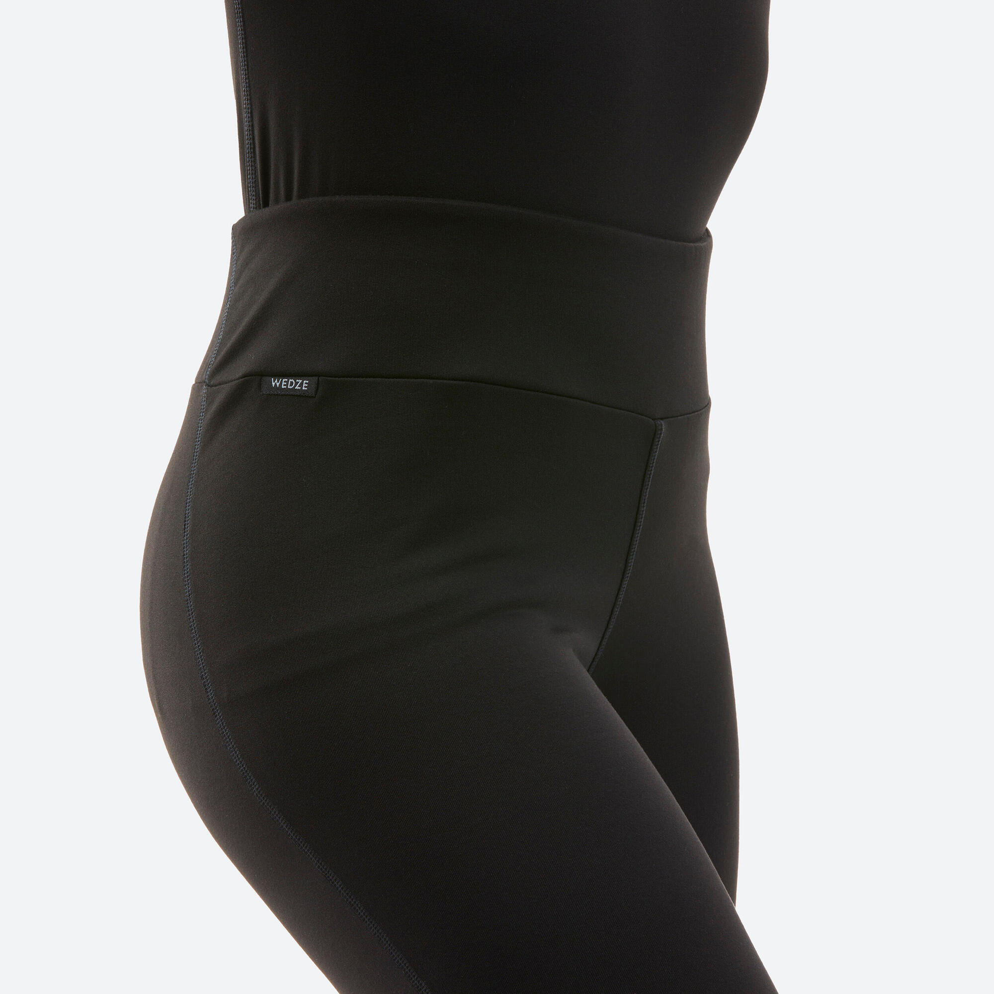 wedze-bl500-skiunterhose-damen-schwarz-thermohose image 4