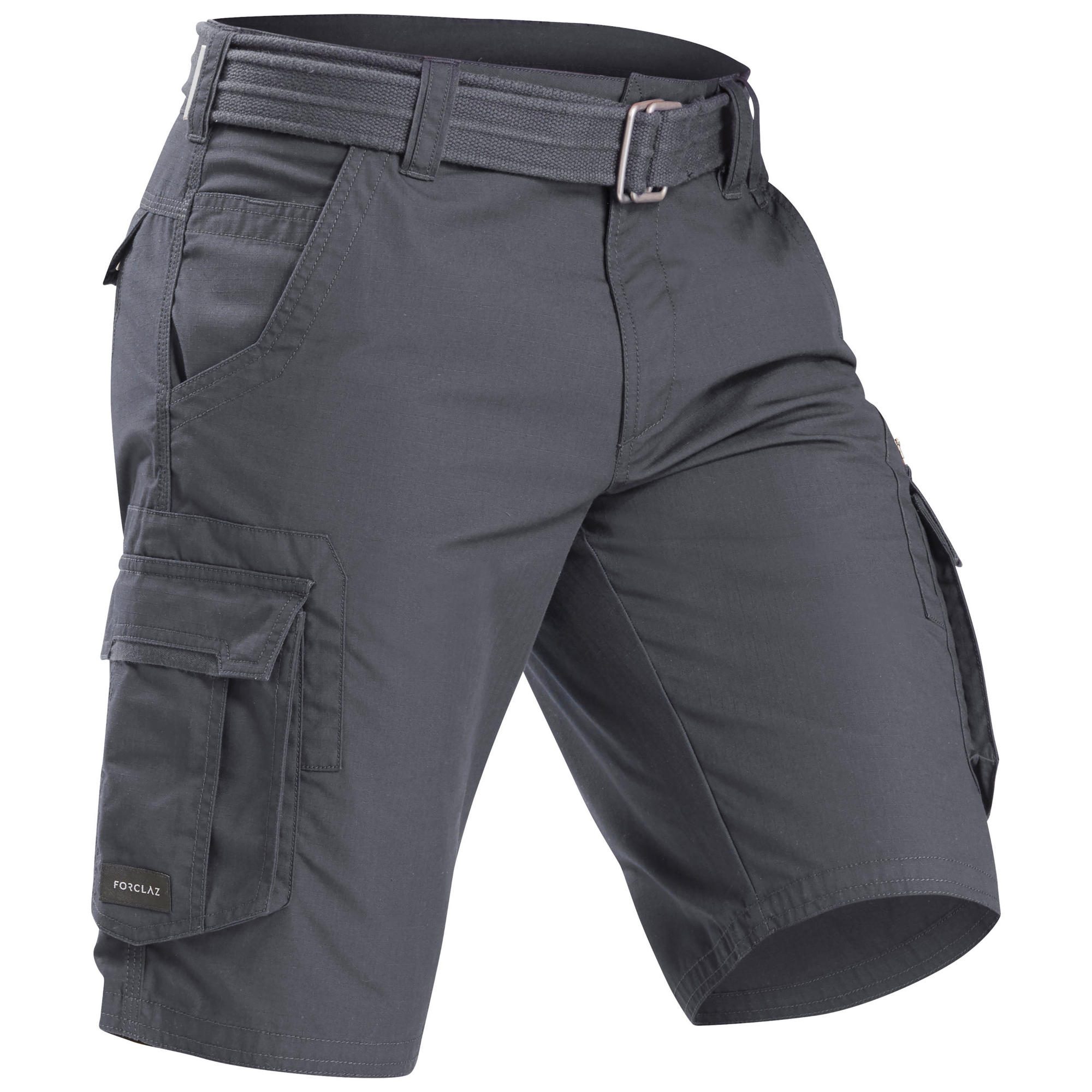 forclaz-travel-100-cargoshorts-herren-grau-schnelltrocknend image 1