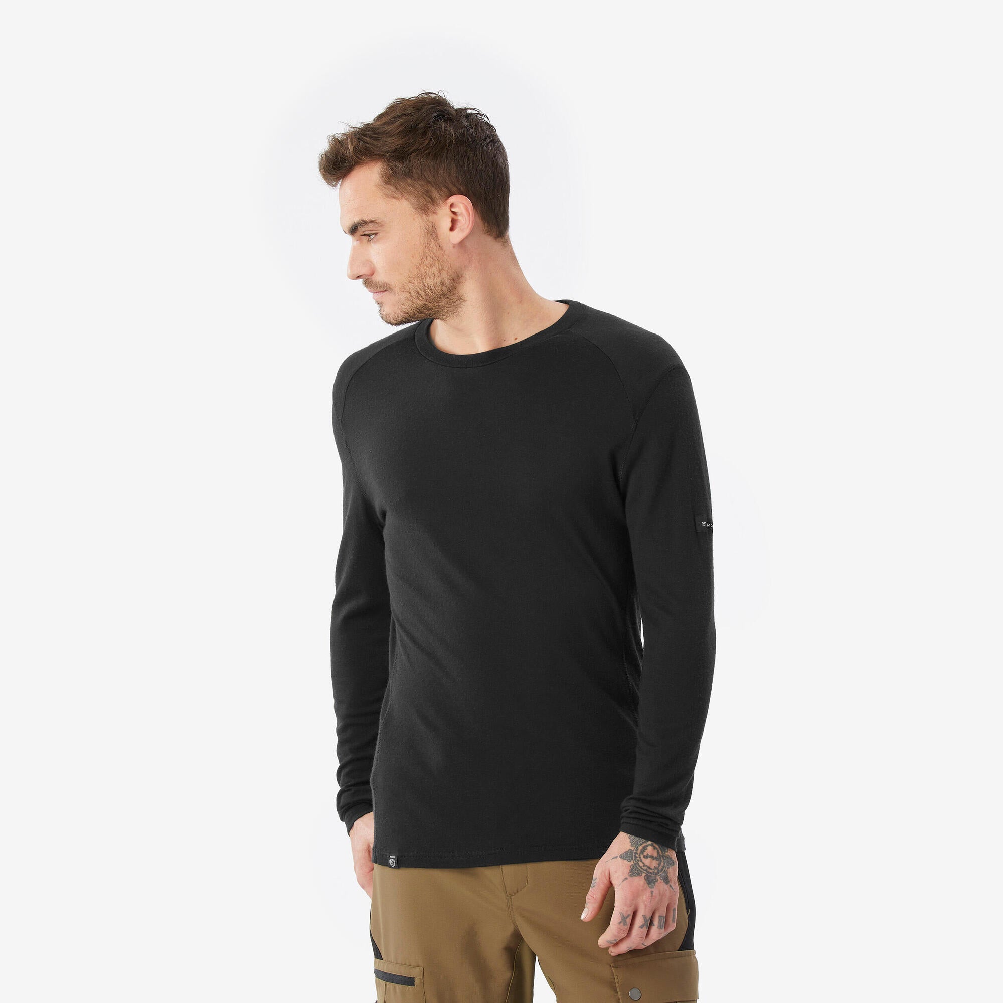 simond-mt500-merino-langarmshirt-herren-schwarz image 1