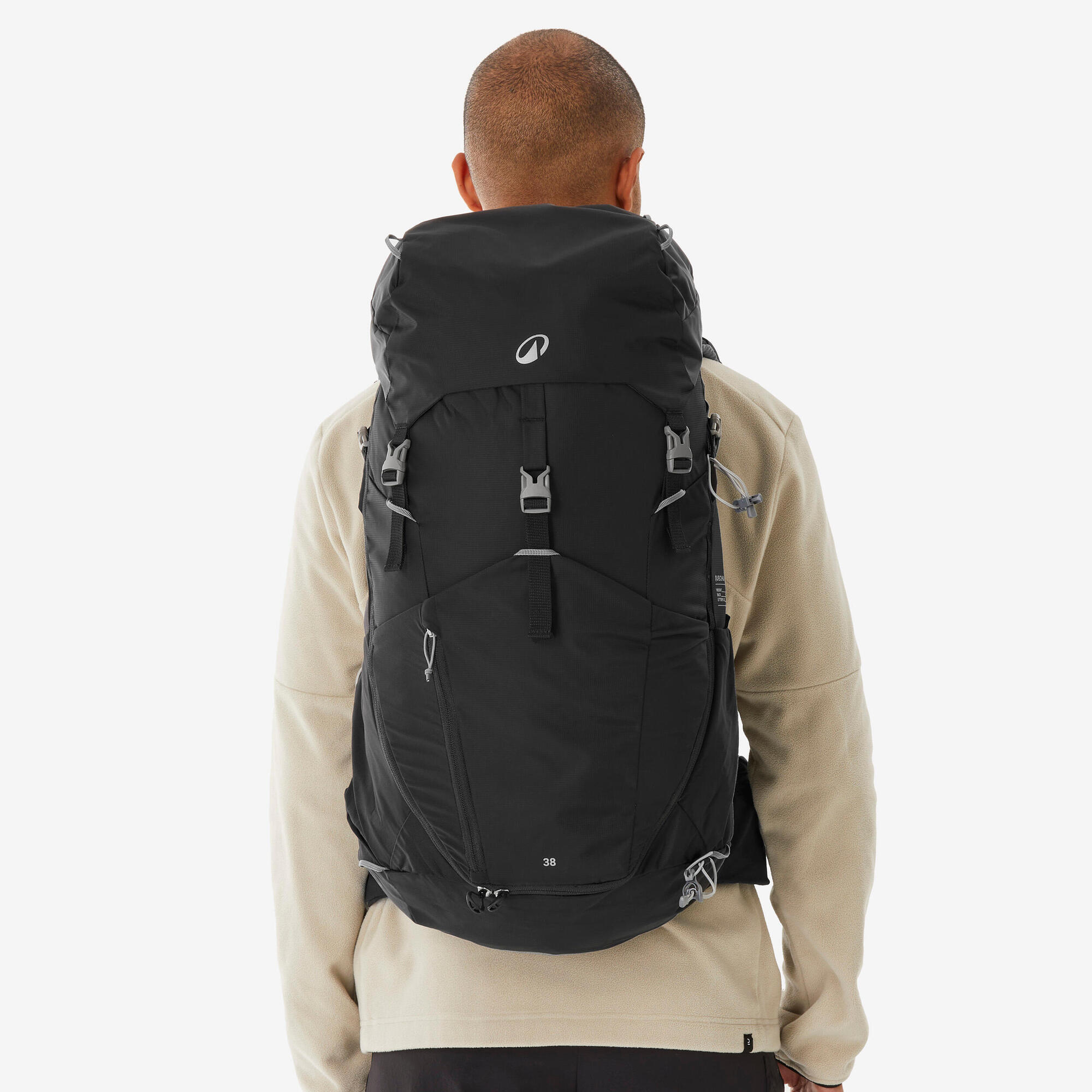 quechua-mh500-rucksack-38-l-smoked-black-gepolstert image 2