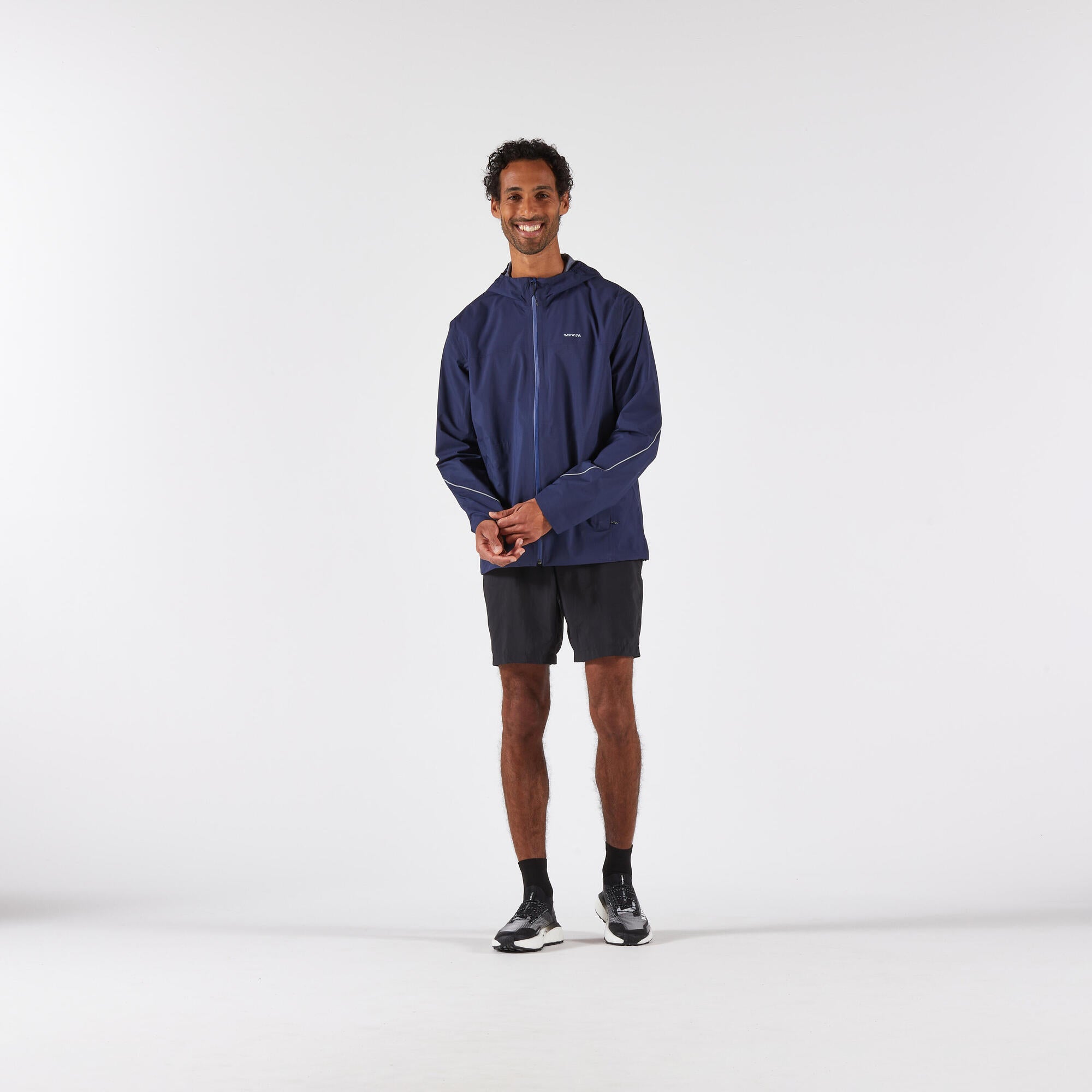 kiprun-500-laufjacke-herren-wasserdicht-stahlblau image 3